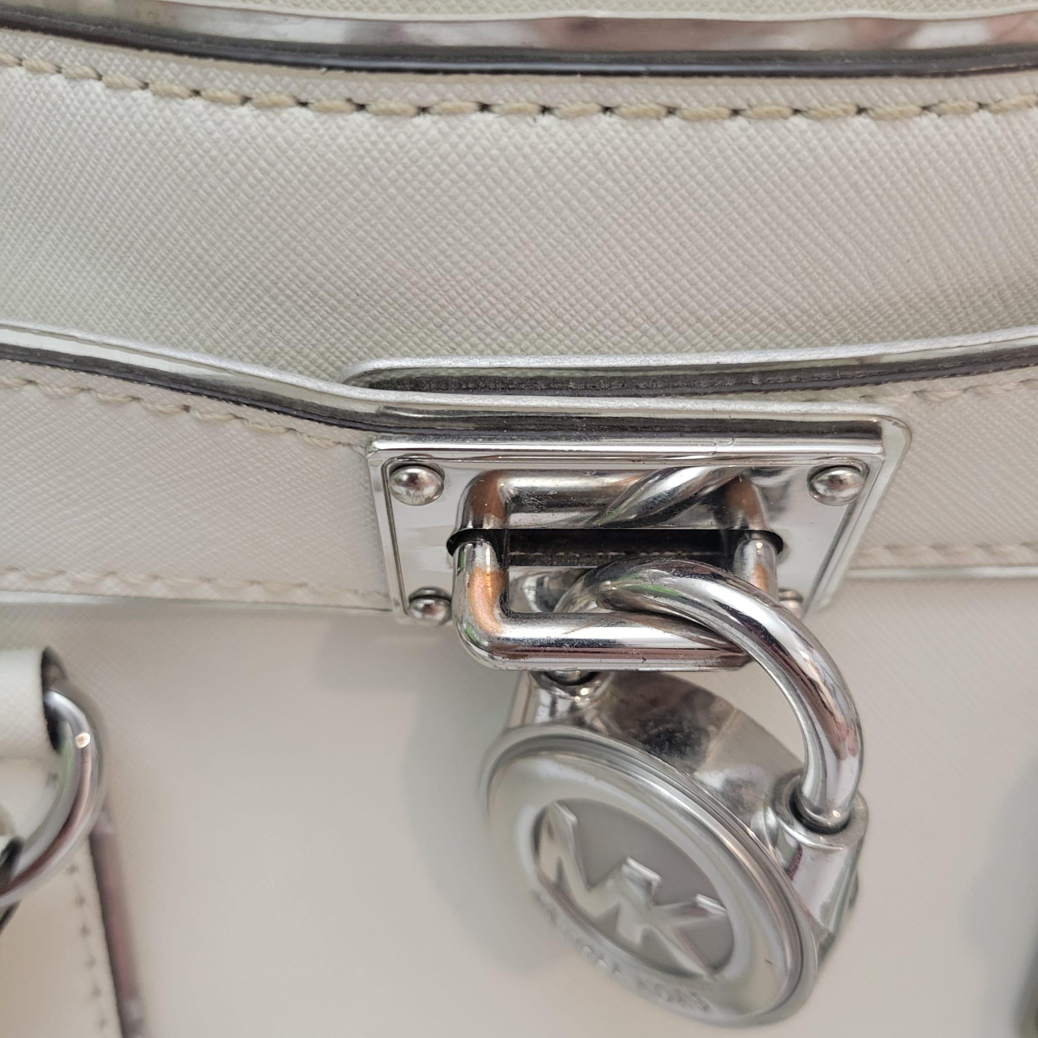 Michael Kors White Silver Purse Bag - photo 4