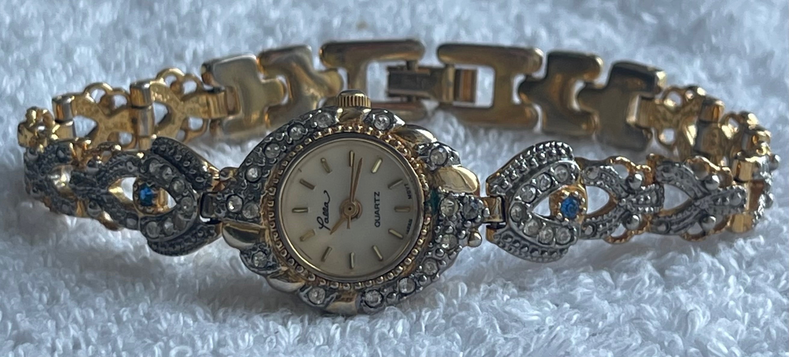 Vintage Palla Marcasite Style Filigree Watch (Needs Battery)
