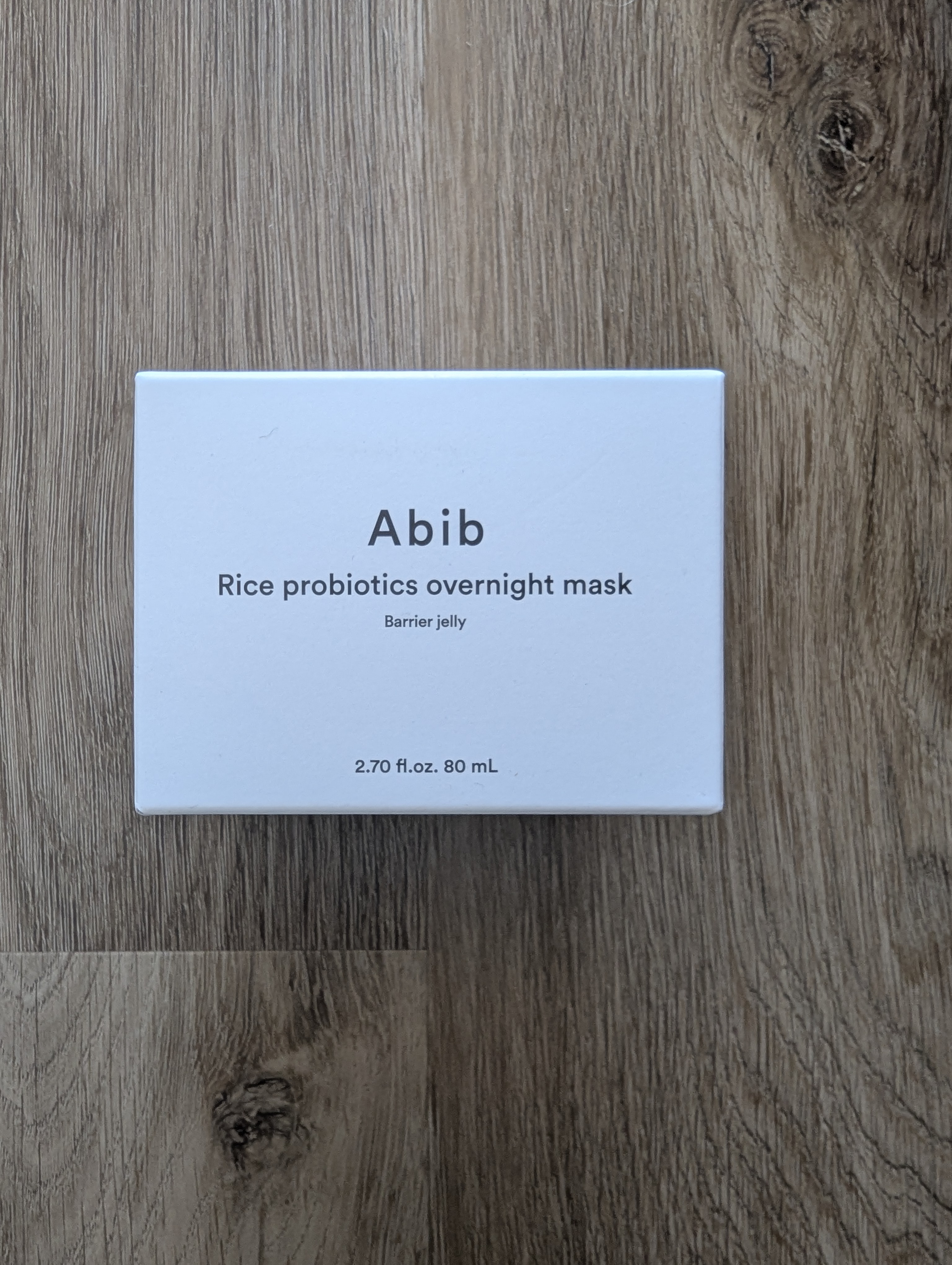 Abib - Rice Probiotics Overnight Mask Barrier Jelly 80ml - photo 2