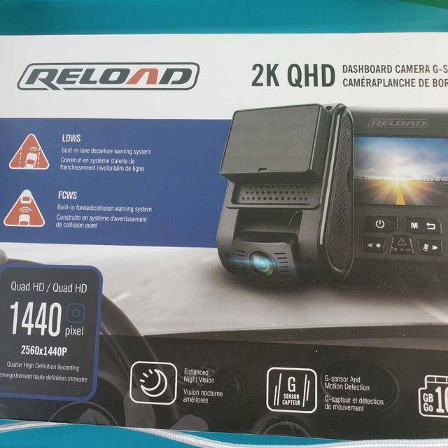 Reload 2K QHD Dashcam G-Series