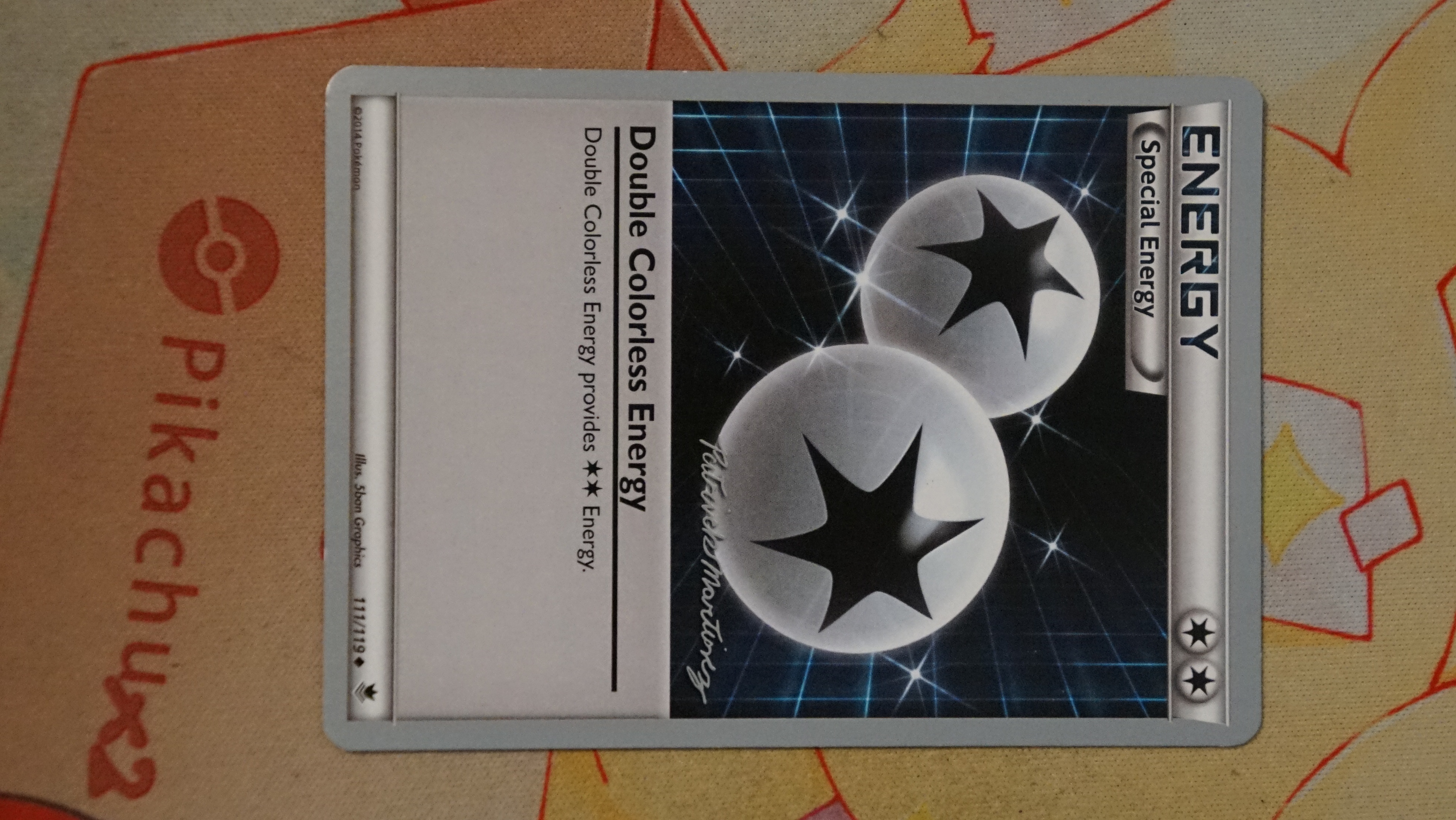 Pokemon Double Colorless Energy 111/119 World Championships 2015 - photo 3
