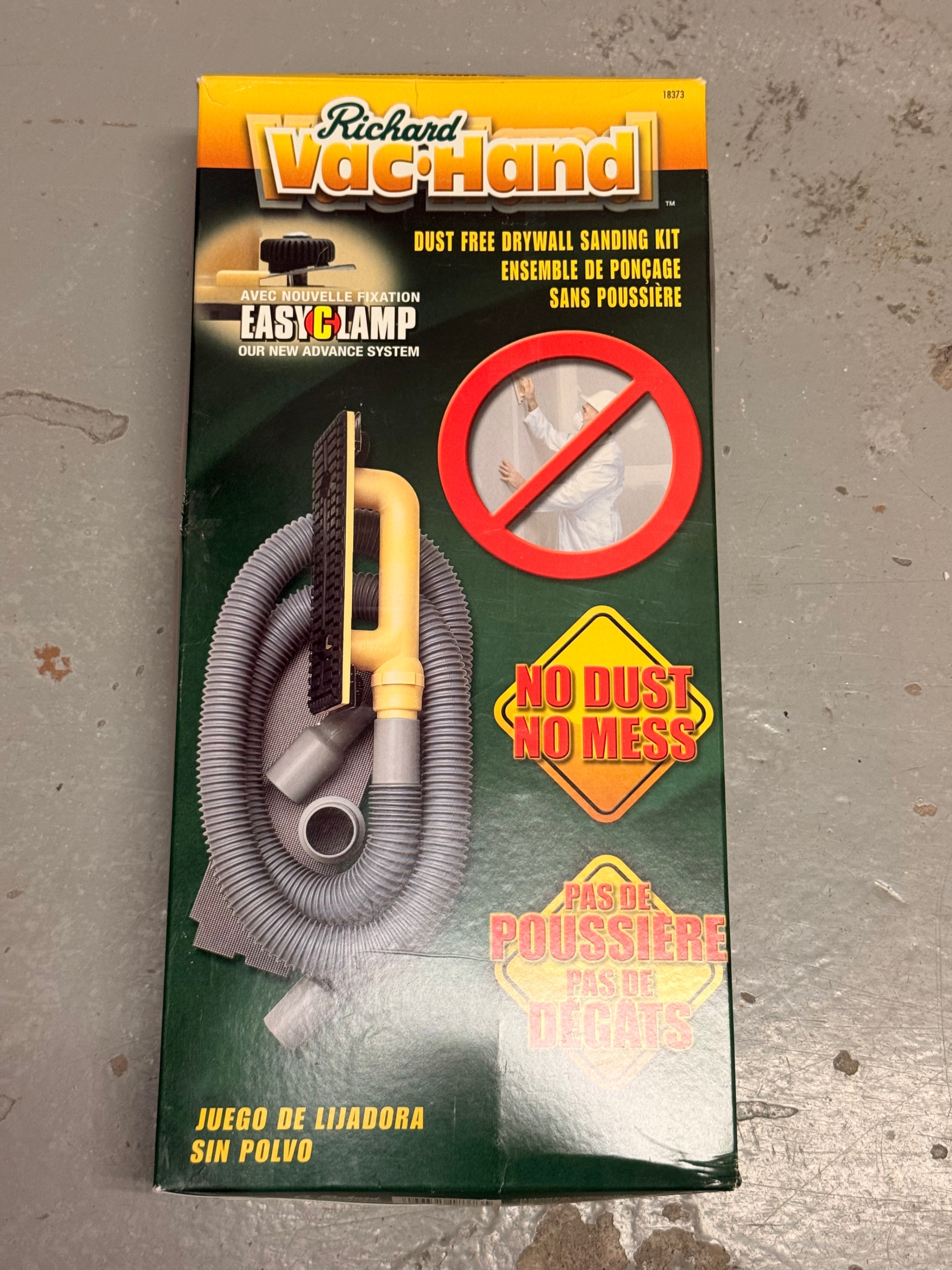 Richard Vac-Hand Dust Free Drywall Sanding Kit