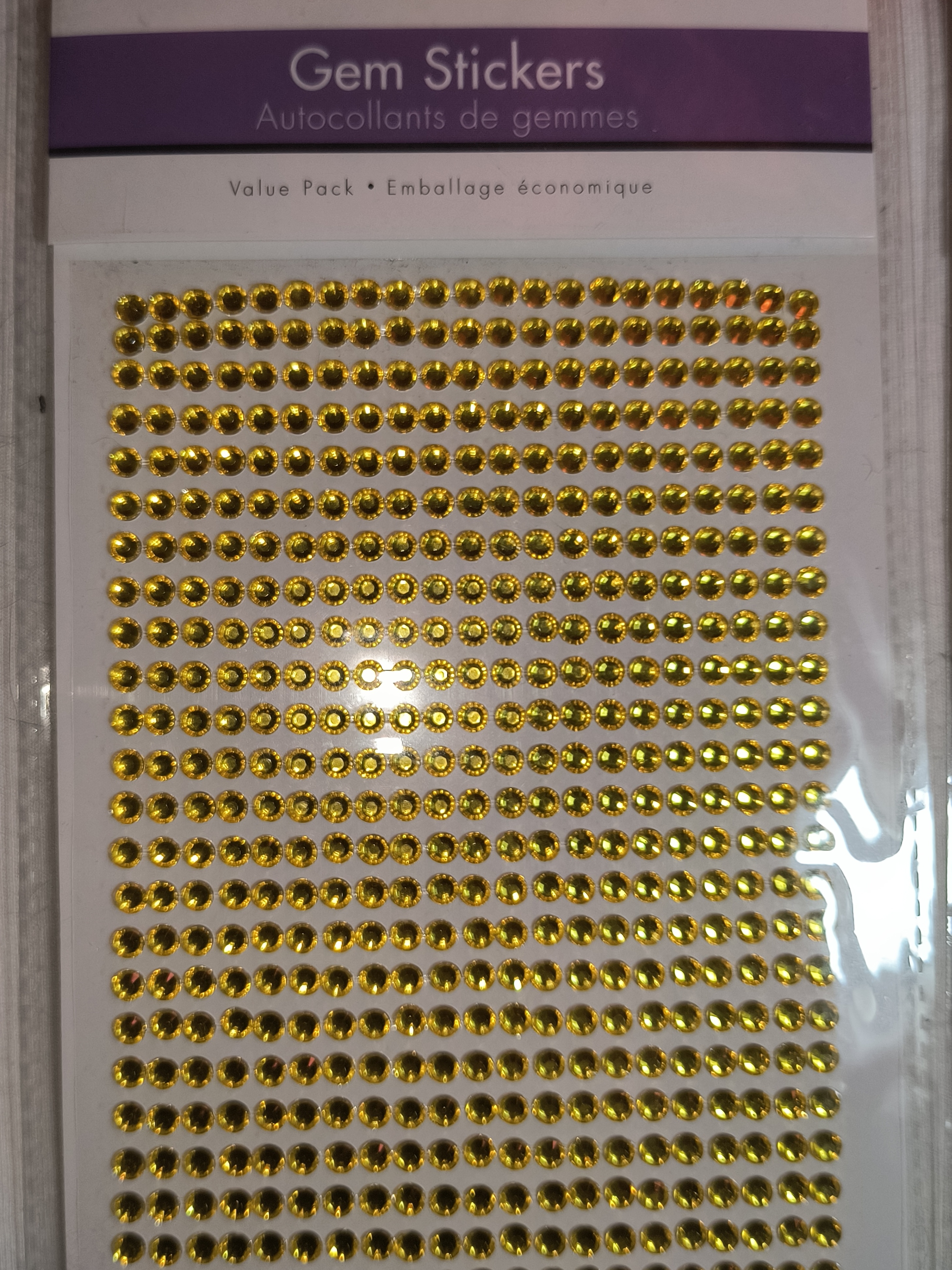 3 Golden Crafter's Jewel Border Stickers Bundle plus free gift! - photo 3