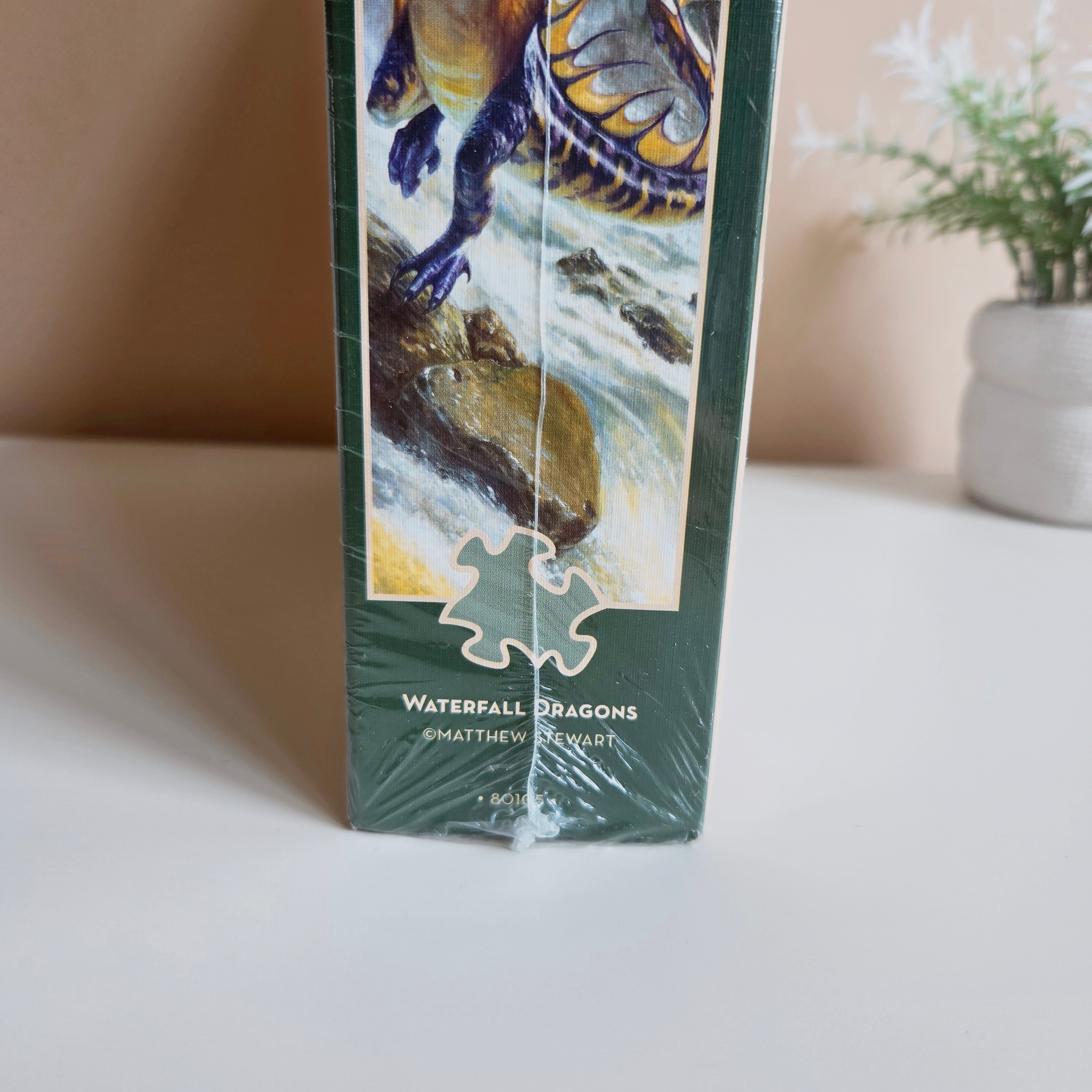 1000 Pc Puzzle - Cobble Hill Waterfall Dragon Puzzle - NEW! 🧩 - photo 3