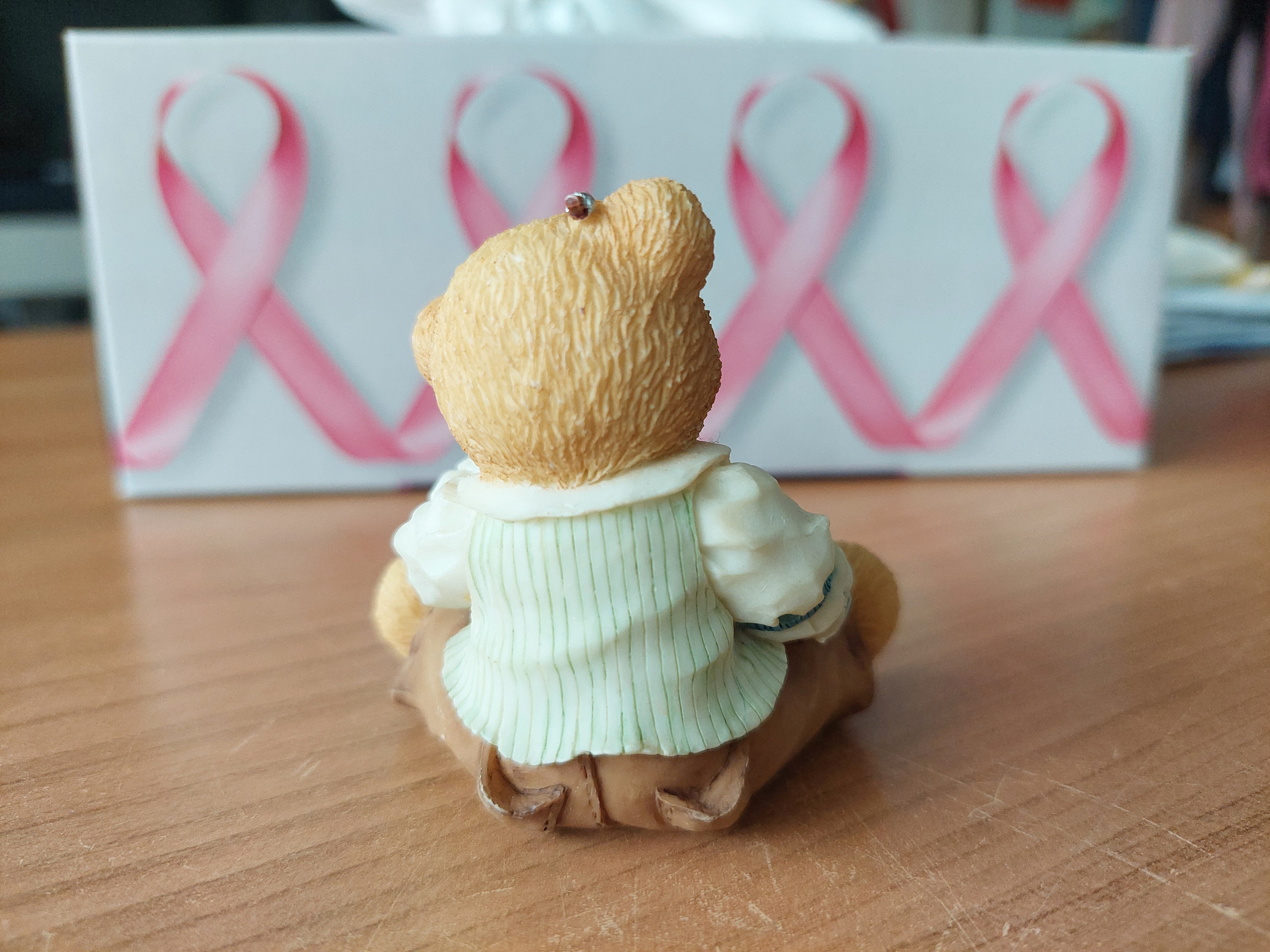 Vintage Cherished Teddies Teddy Bear Figurine On The Phone - photo 2