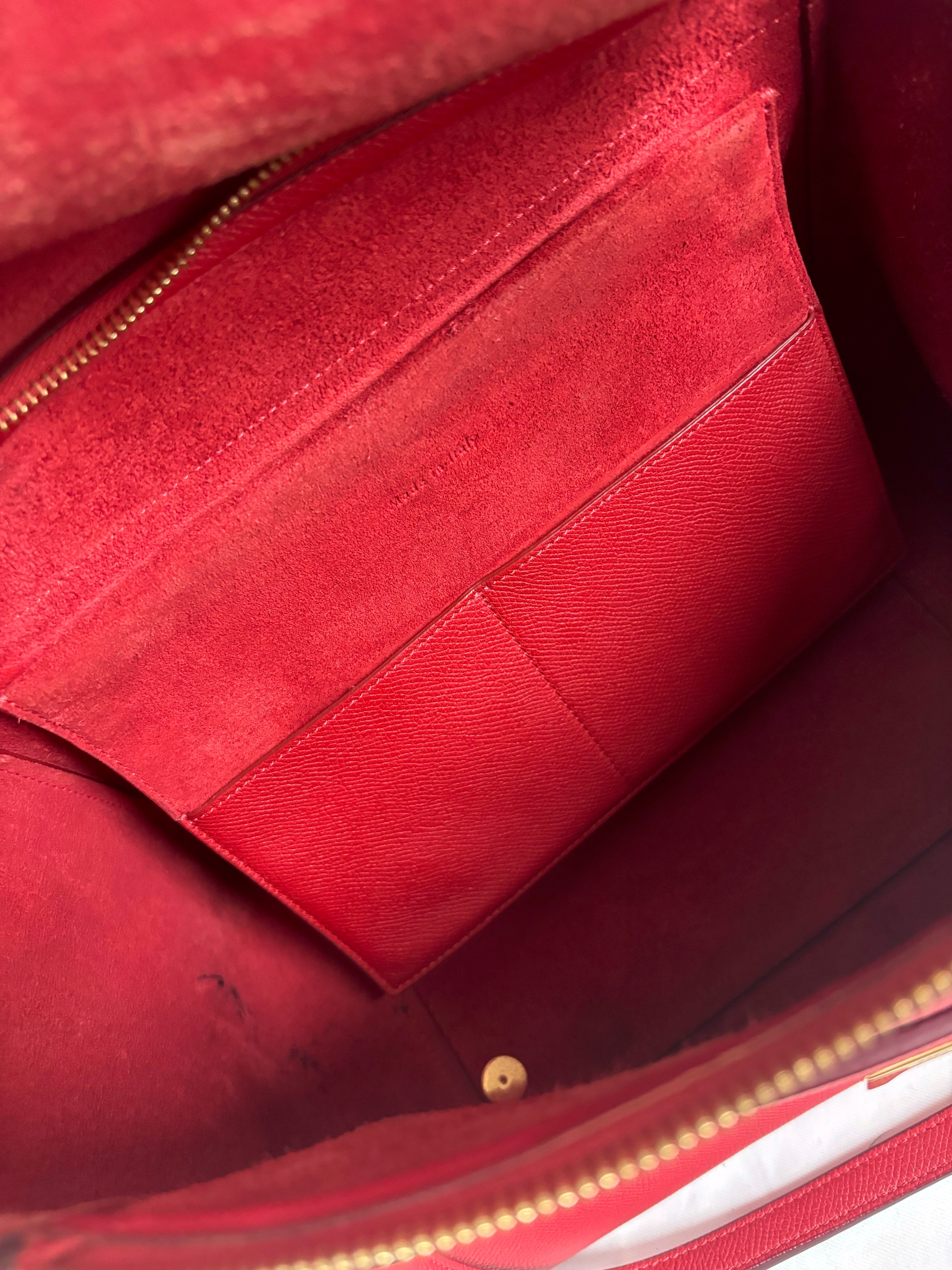 authentic Celine Belt Bag Red - photo 5