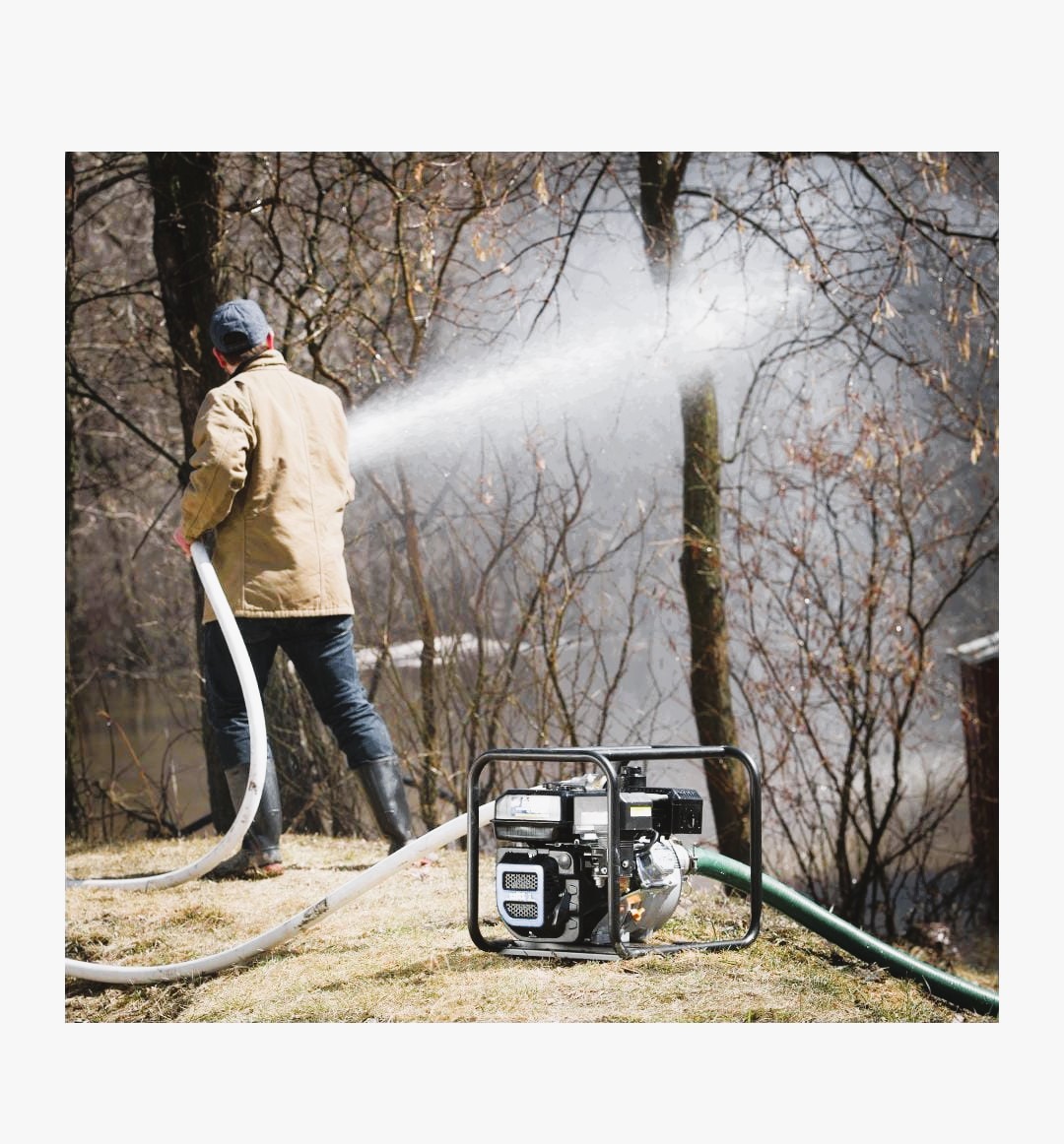 High-Pressure Water Pump 2-Inch with Fire Kit - photo 2