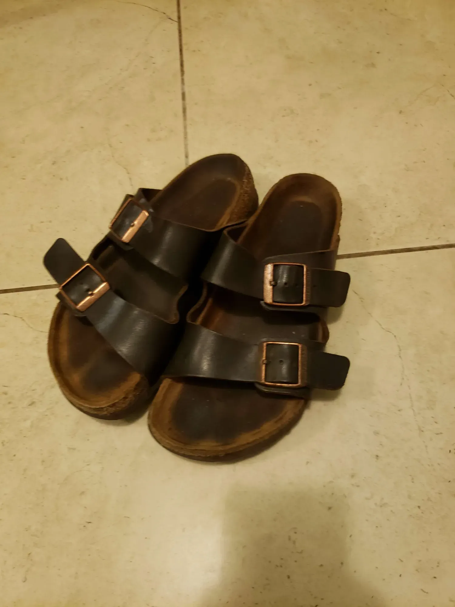 Leather Birkenstocks (Birk's) Sandals -- Size 36 -- Used but ...