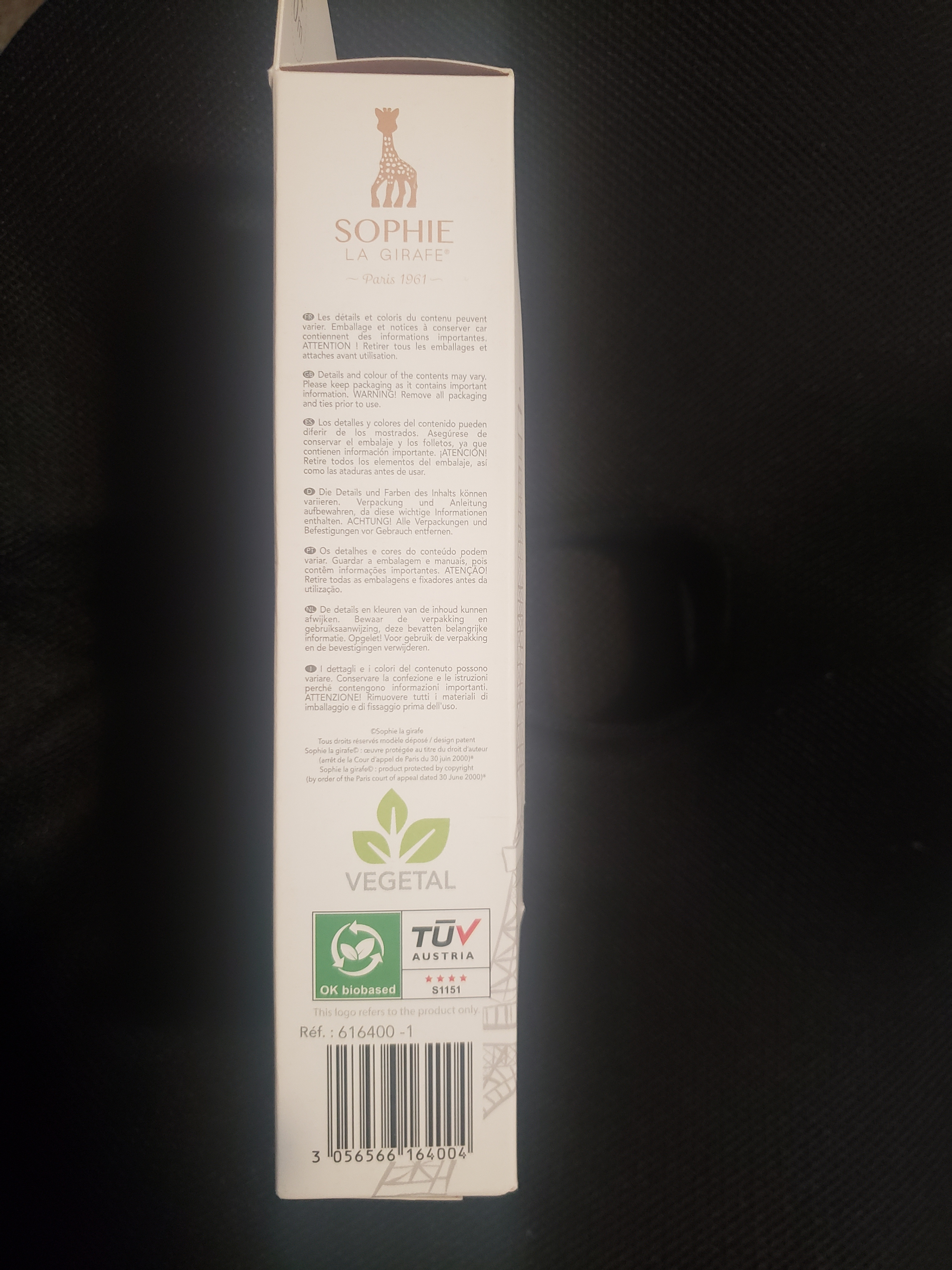 Sophie La Girafe Teething toy. New in box. - photo 3
