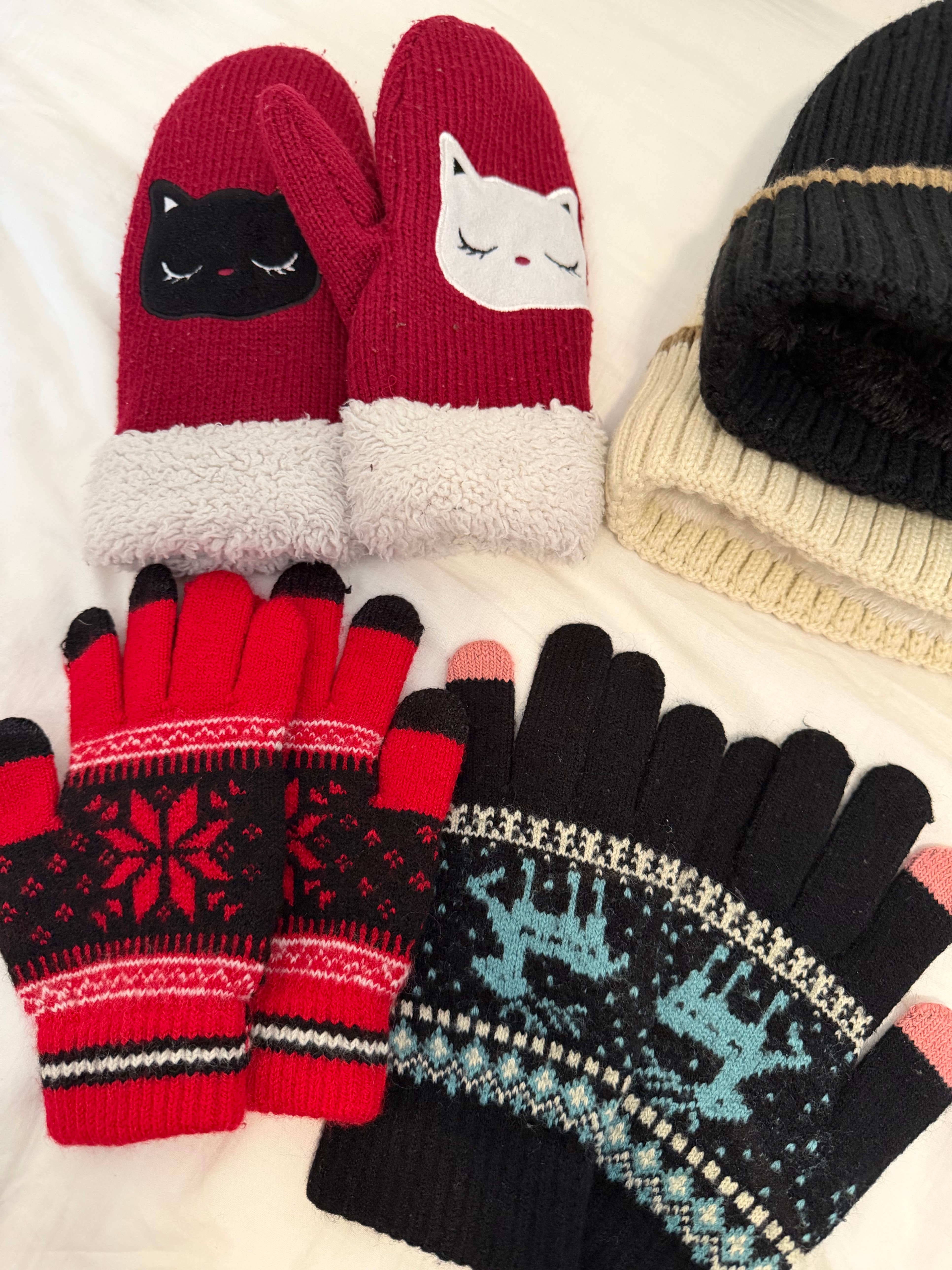 Winter Accessories Bundle – Hats, Gloves, Mittens & Headbands – - photo 5