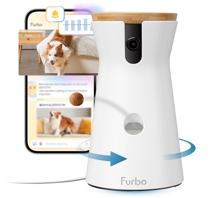 🐶📹 FURBO 360° PET CAMERA – BRAND NEW SEALED! 📹🐶