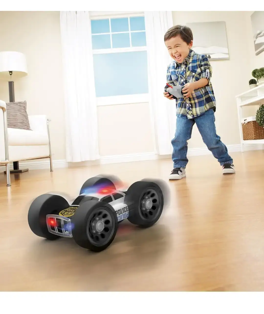 Little Tikes RC Wheelz LT 360 Z Tire Twister Police Car - photo 4