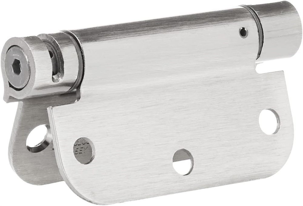 Amazon Basics Self-Closing Door Hinge 3.5" – Satin Nickel
