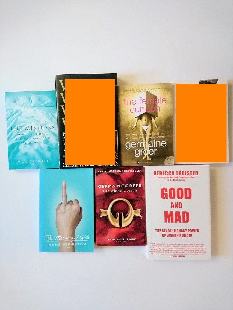 Feminism / Women's Studies / Gender Relations books!!