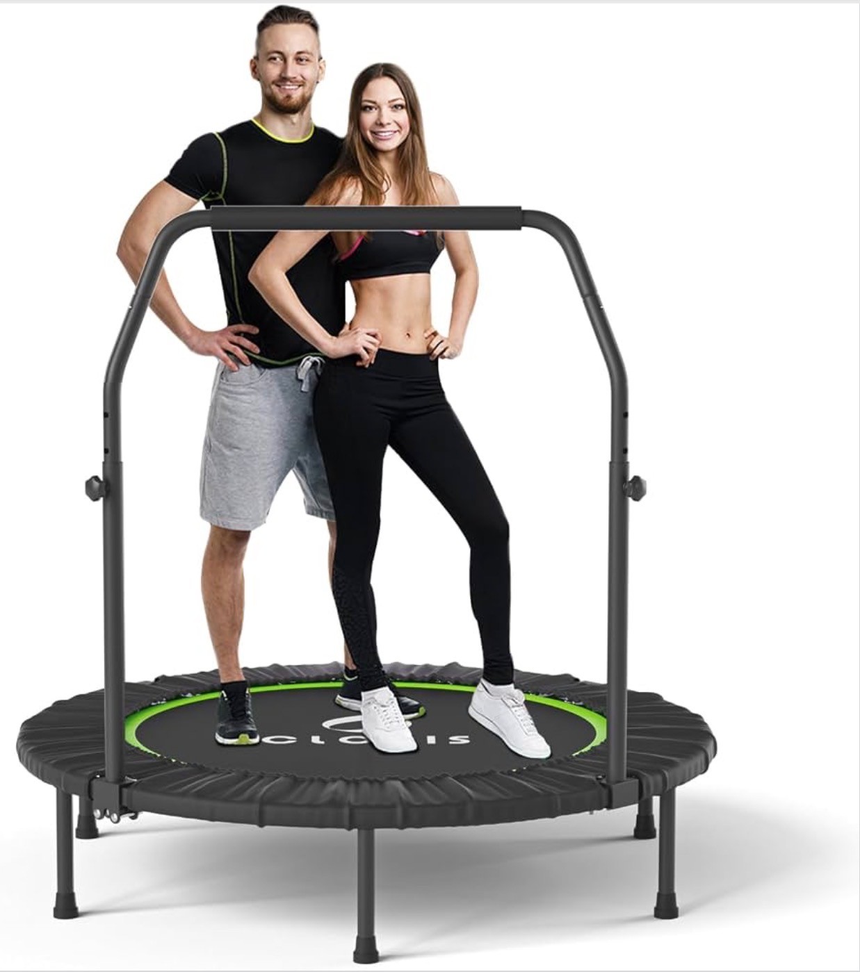 Portable Trampoline 40" 400lbs Foldable Exercise Fitness Trampol