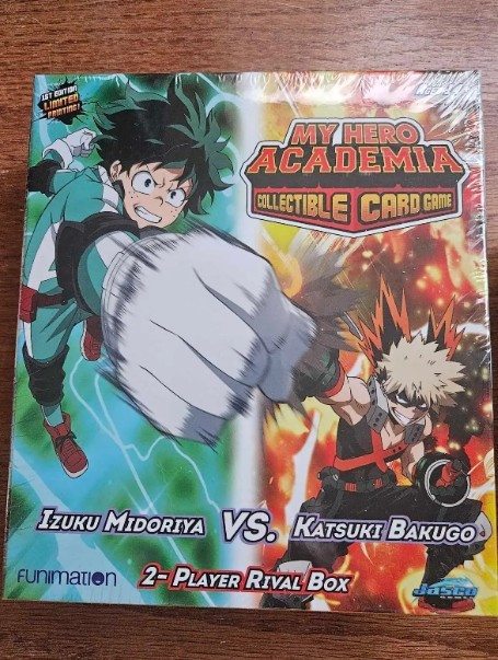 My Hero Academia TCG Booster Box + 2-Player Rival Box – SEALED - photo 3