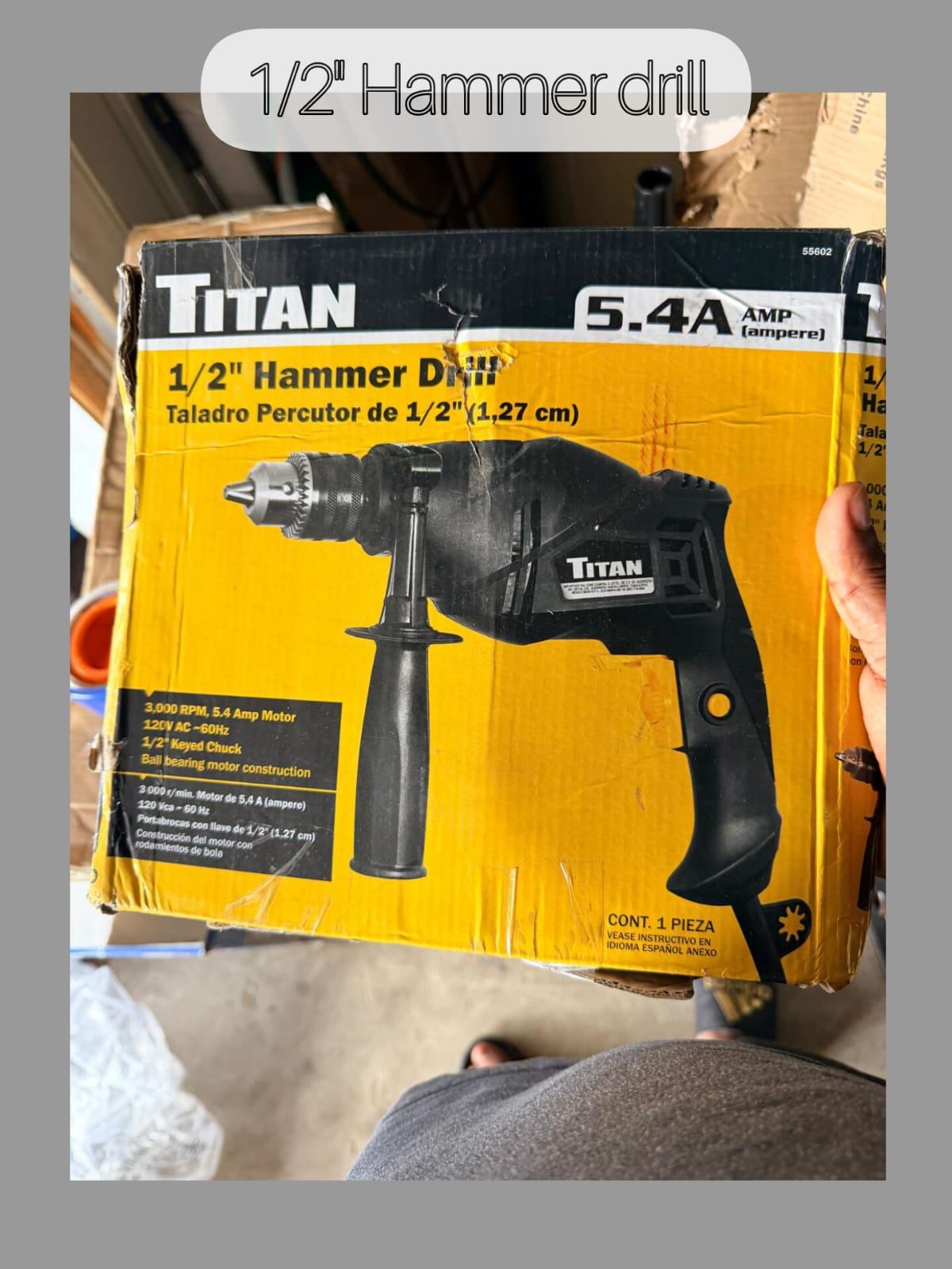 1/2-Inch Rotary Hammer Drill - photo 2