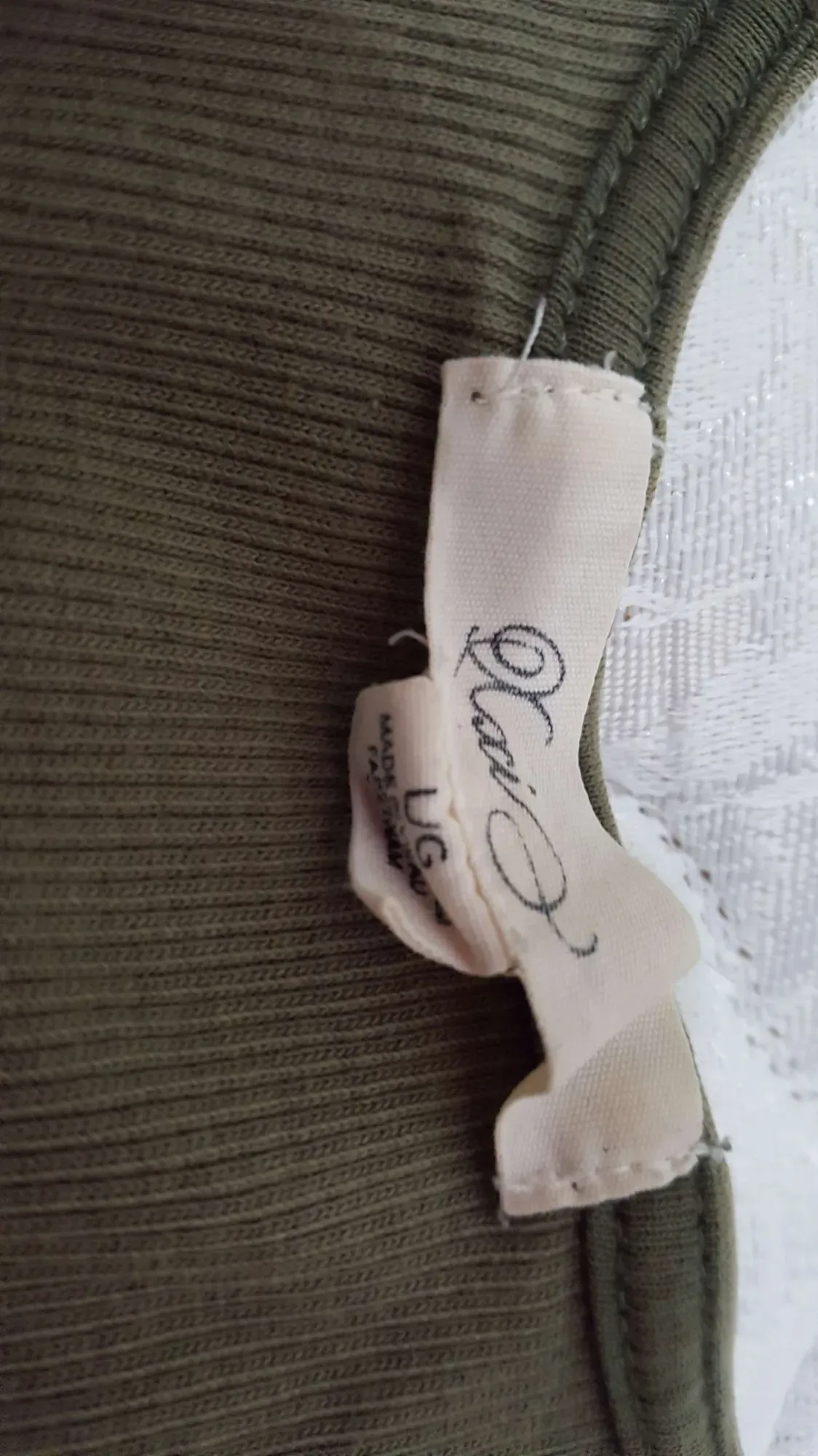 Green tank top - says size large but could fit smaller for a... - photo 2