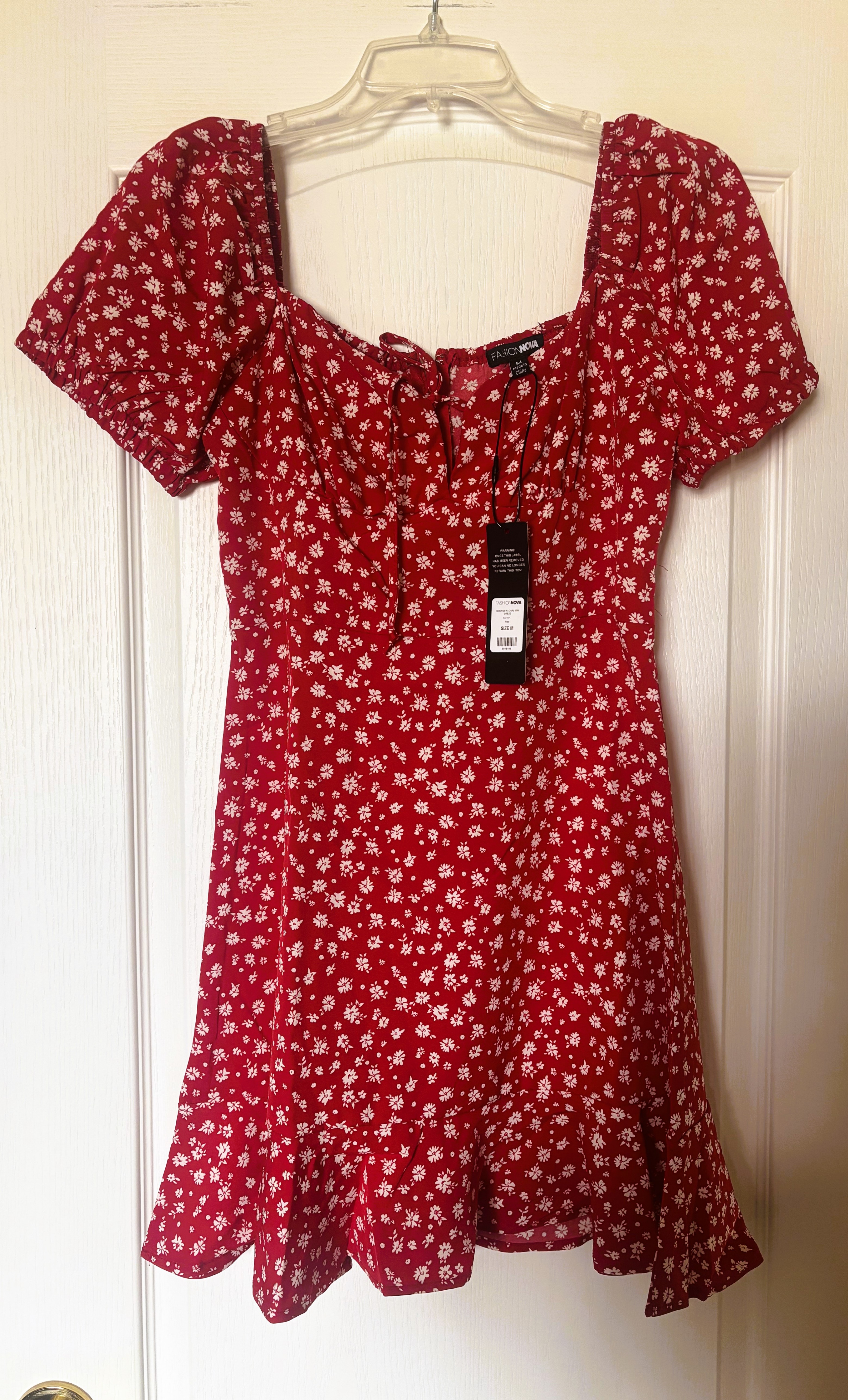 FashionNova-Monroe Floral Mini Dress-Medium - photo 4