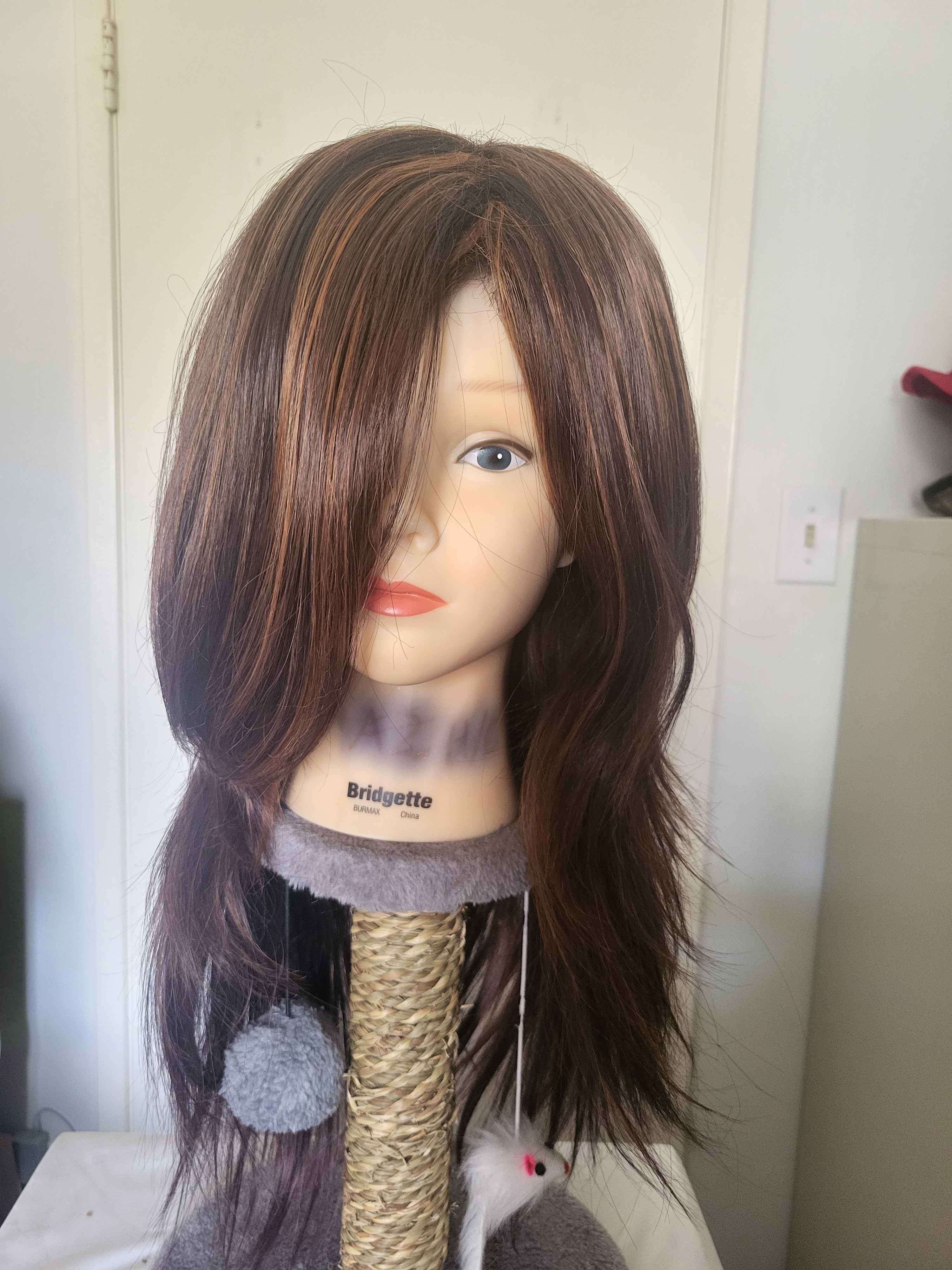 Chestnut brown Wig