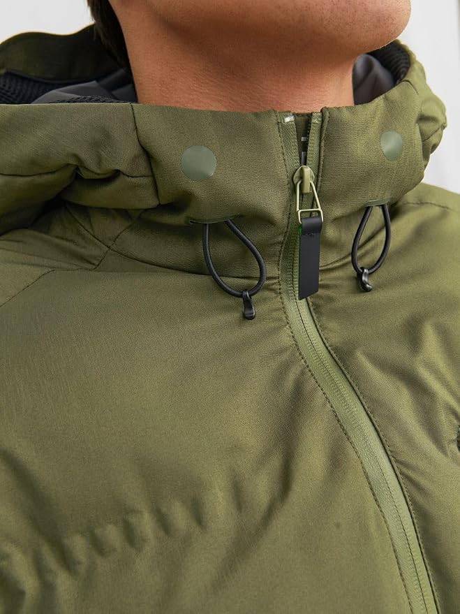 JACK & JONES Men Green Puffer Jacket - photo 2