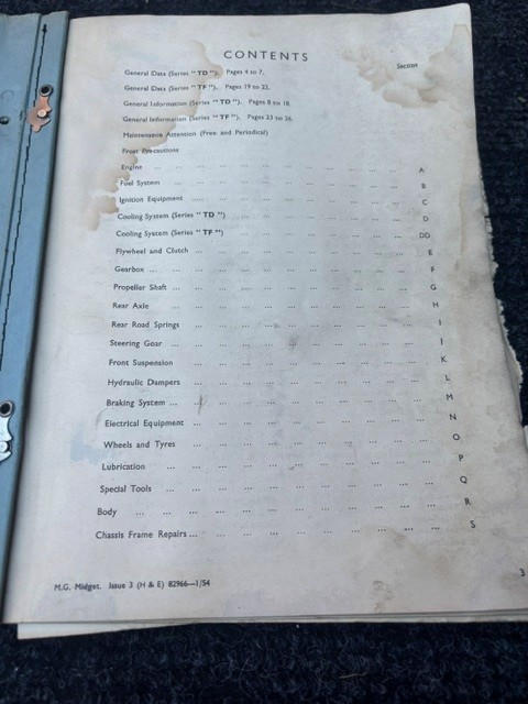 MG Midget Workshop Manual (Series TD & TF) - photo 3