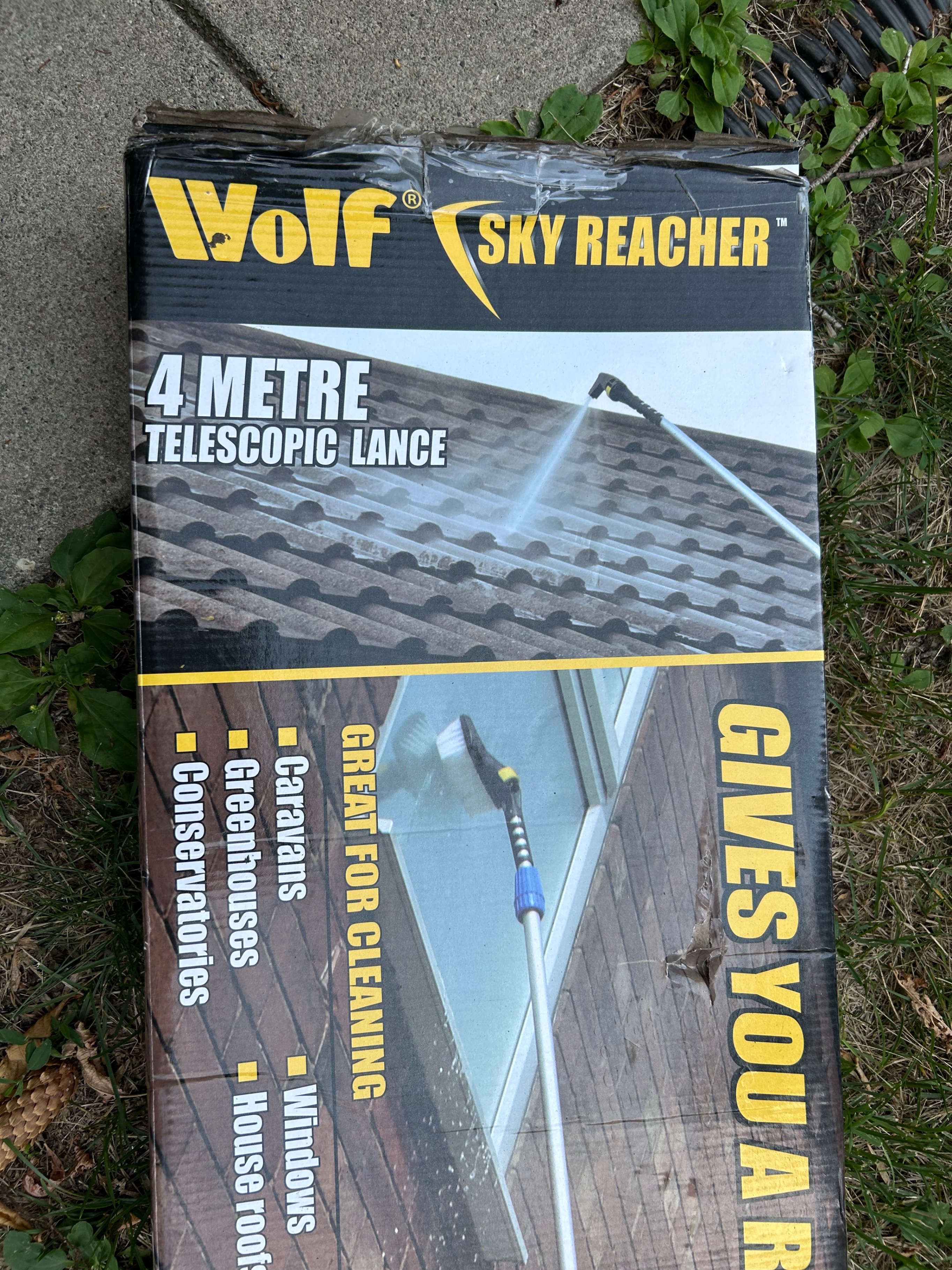 4M Telescopic Power Washer Lance