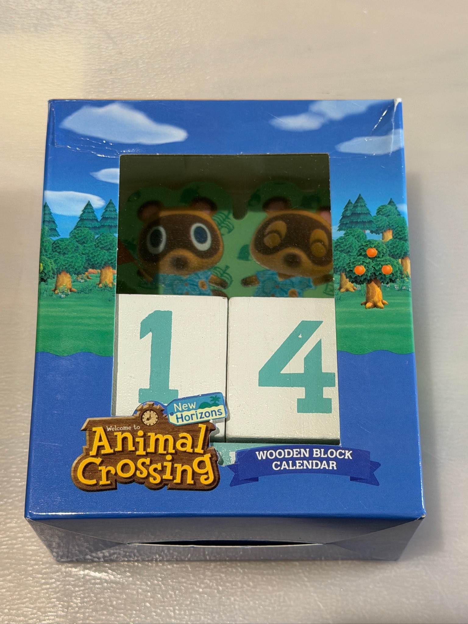 Official Nintendo Animal Crossing Wooden Block Calendar - photo 2