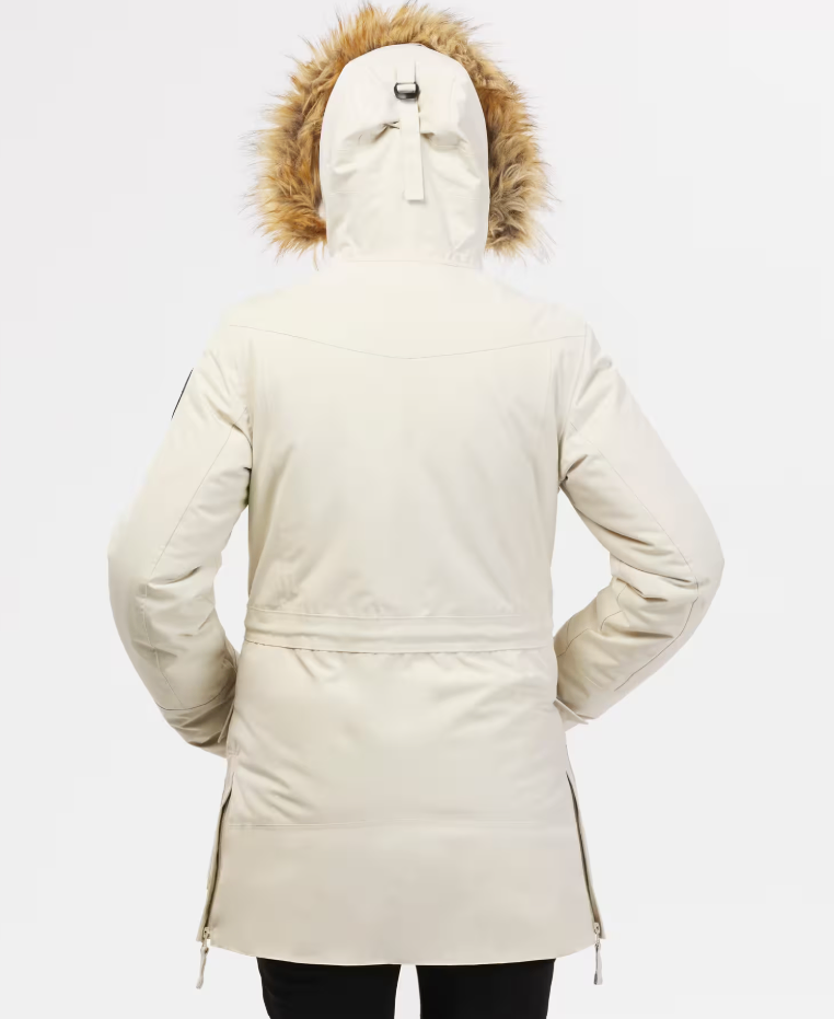 QUECHUA Winter Parka WOMEN Jacket with Faux Fur Hood - photo 3