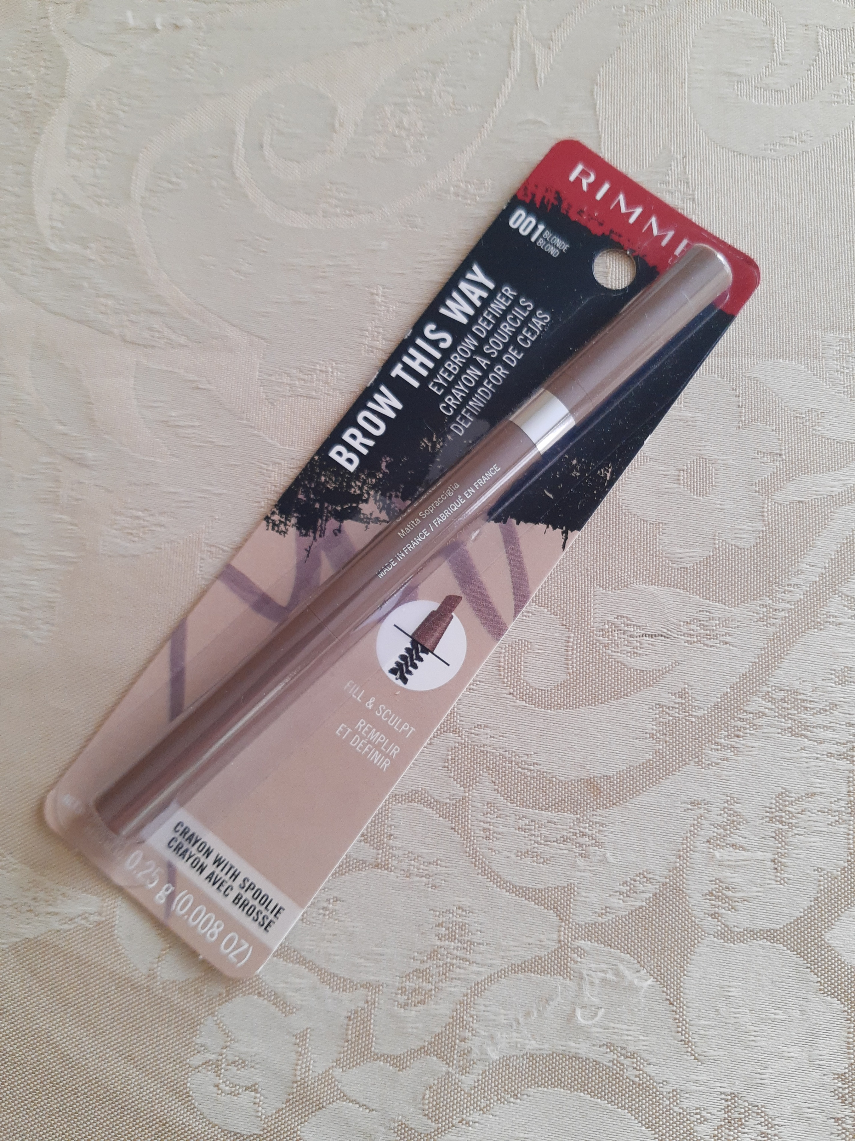 Brand New Rimmel London Eyebrow Definer - 001 Blonde