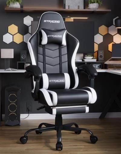 Ergonomic Gaming Chair with Adjustable