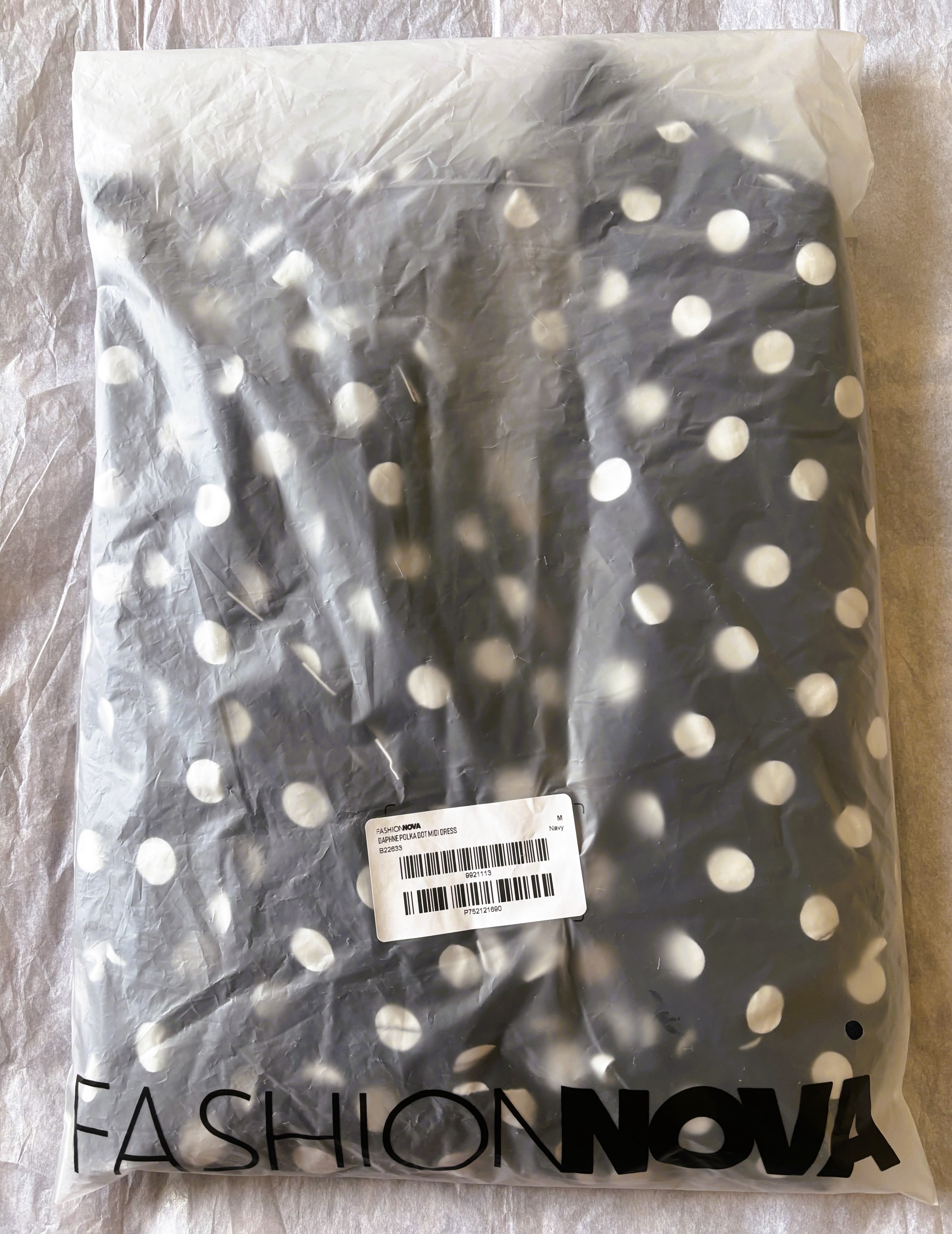 FashionNova Daphne Polka Dot Midi Dress - photo 4