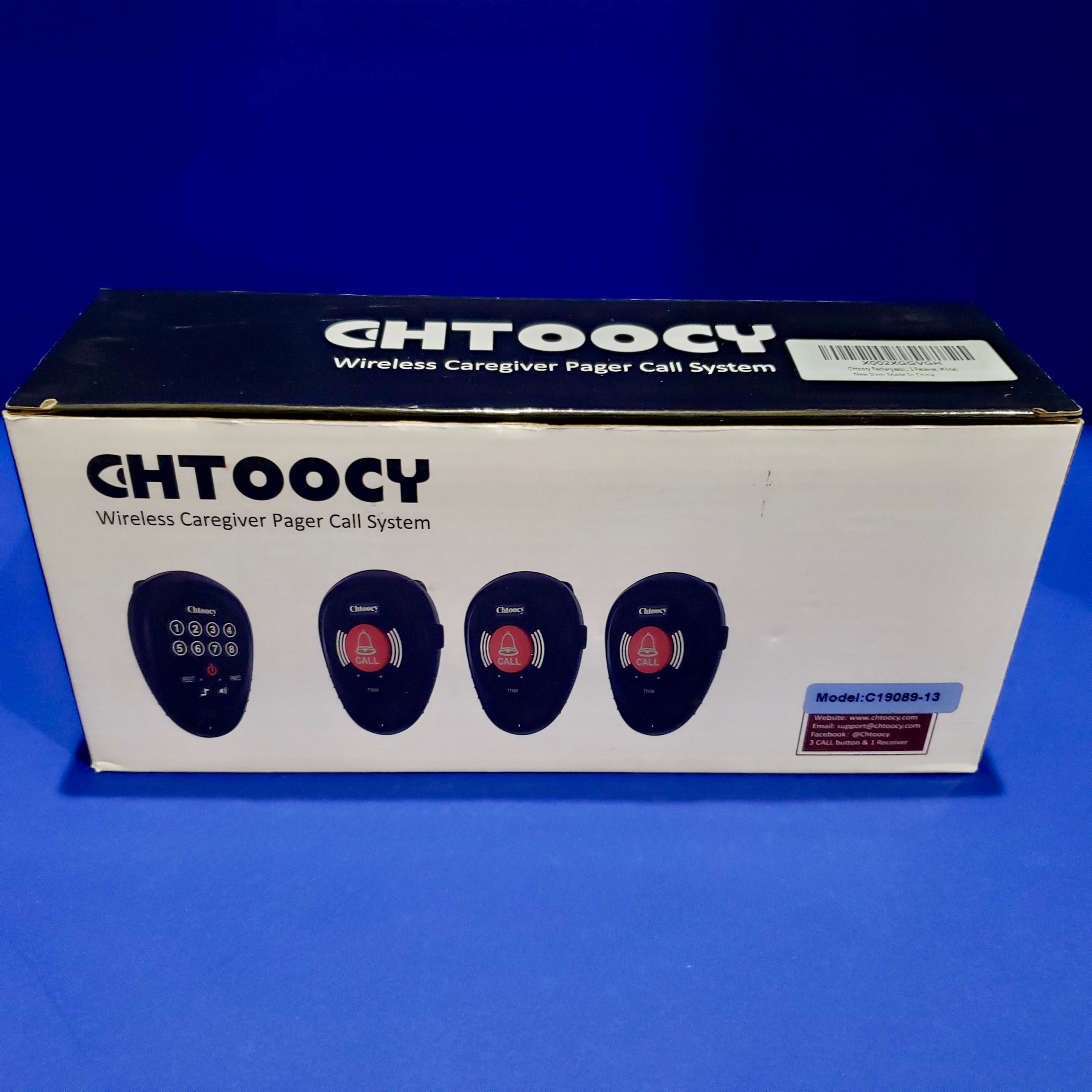 Chtoocy Wireless Caregiver Pager Call System - photo 2
