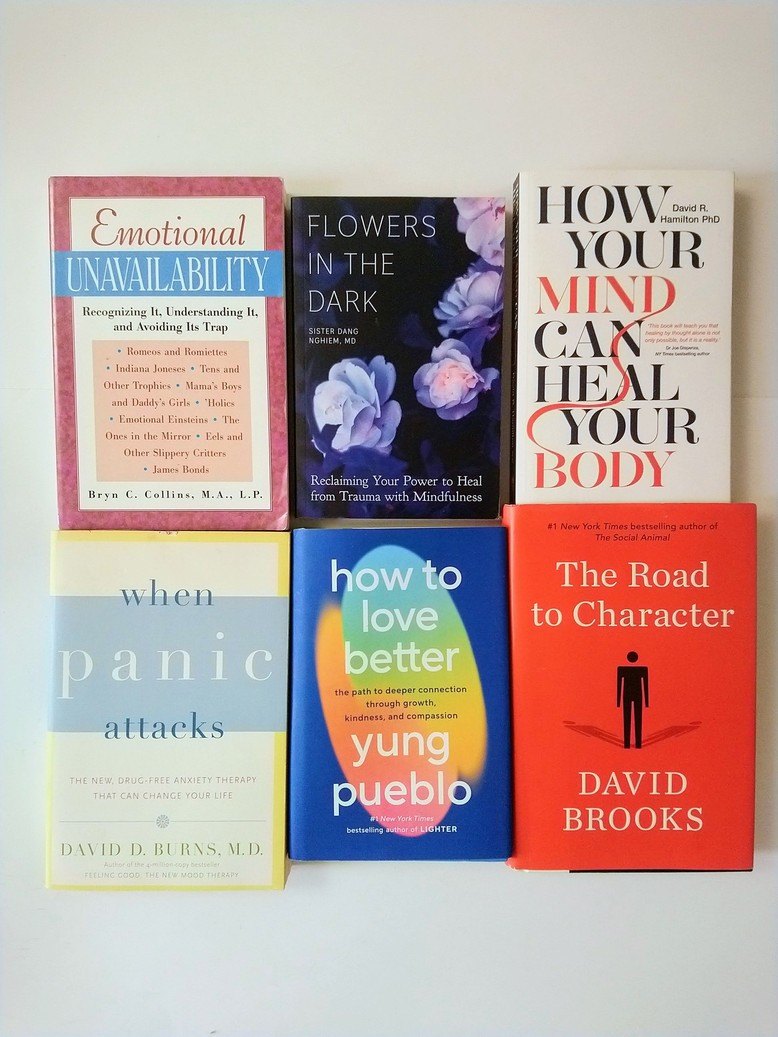 Self-Help and Resiliency books!