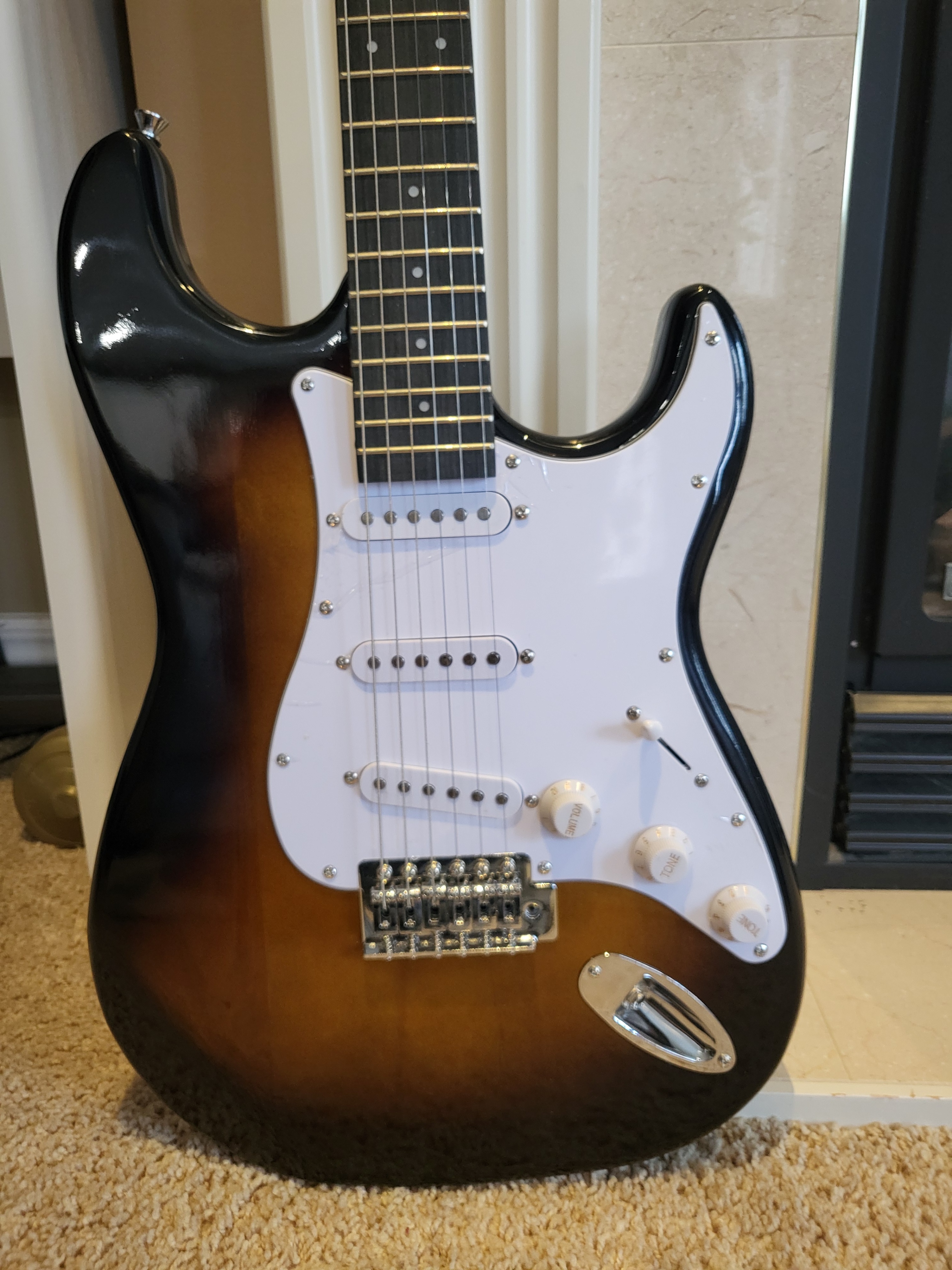 Sunburst ST-Style Electric Guitar – Perfect for Beginners - photo 5
