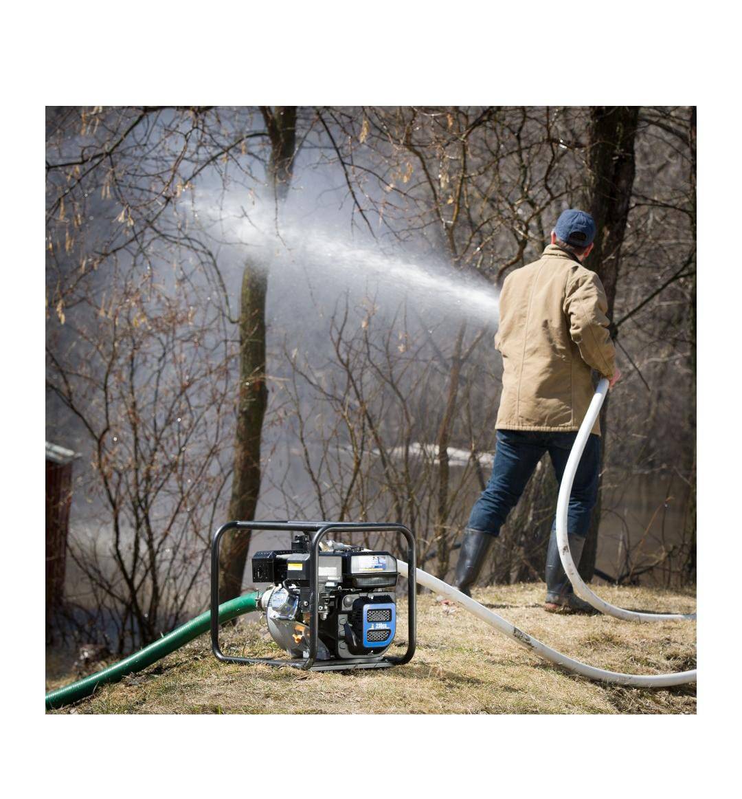 2-Inch Gas Water Pump with Fire Kit - photo 2