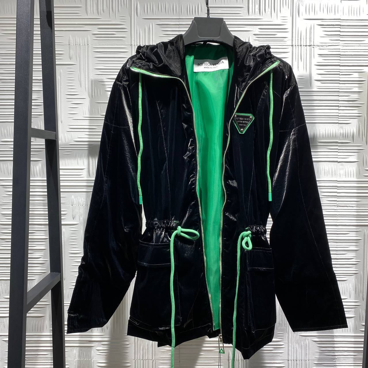 Bottega Veneta Women’s Hooded Jacket – Black & Green - photo 4