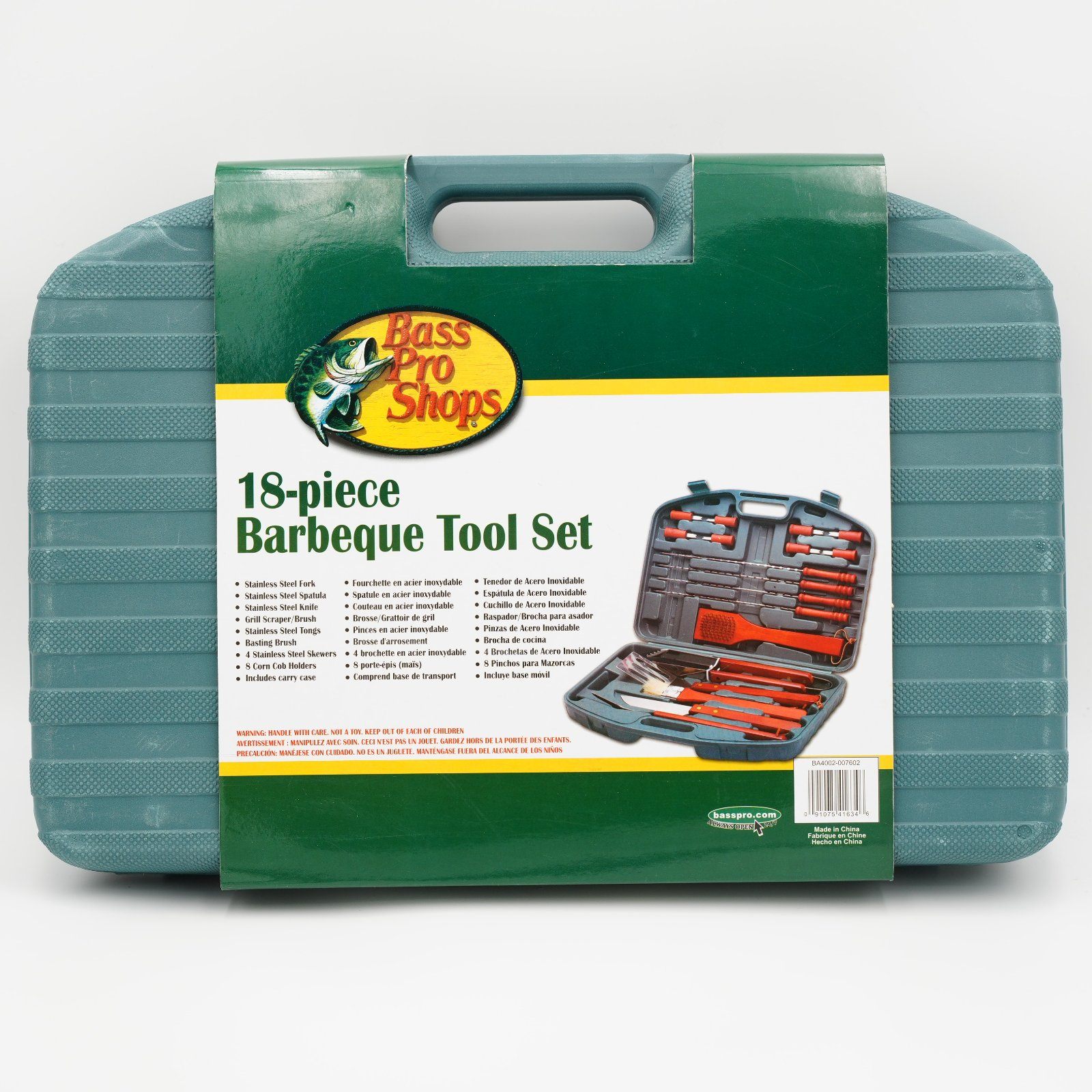 Bass Pro Shops 18 Piece BBQ Tool Set Brand New - photo 2