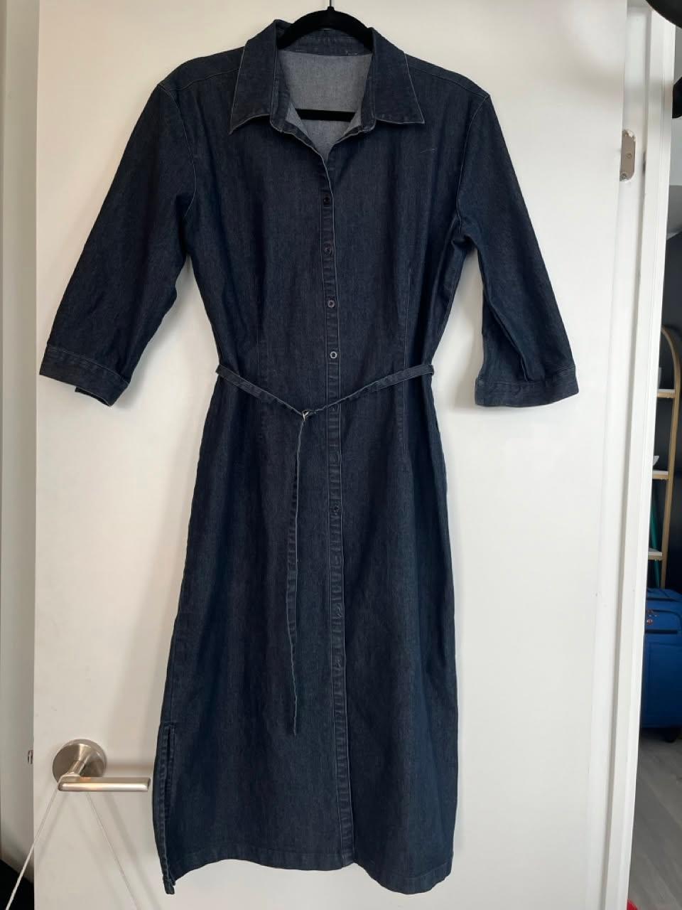 Denim shirtdress, M/L