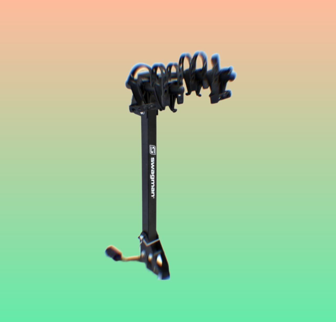 Foldable 2-Bike Hitch Carrier