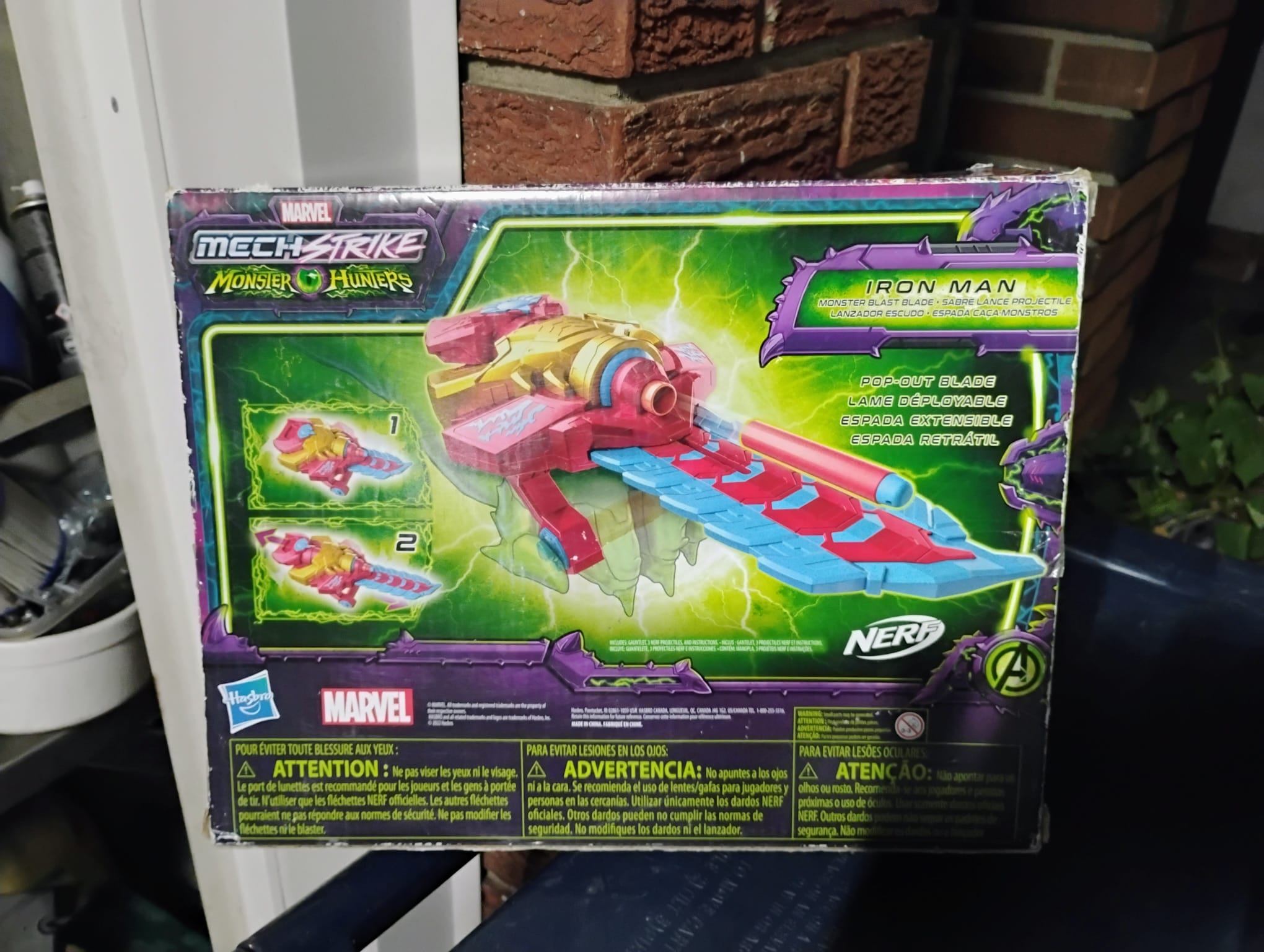 NERF MECH STRIKE Marvel MONSTER HUNTERS Blast Blade - photo 2
