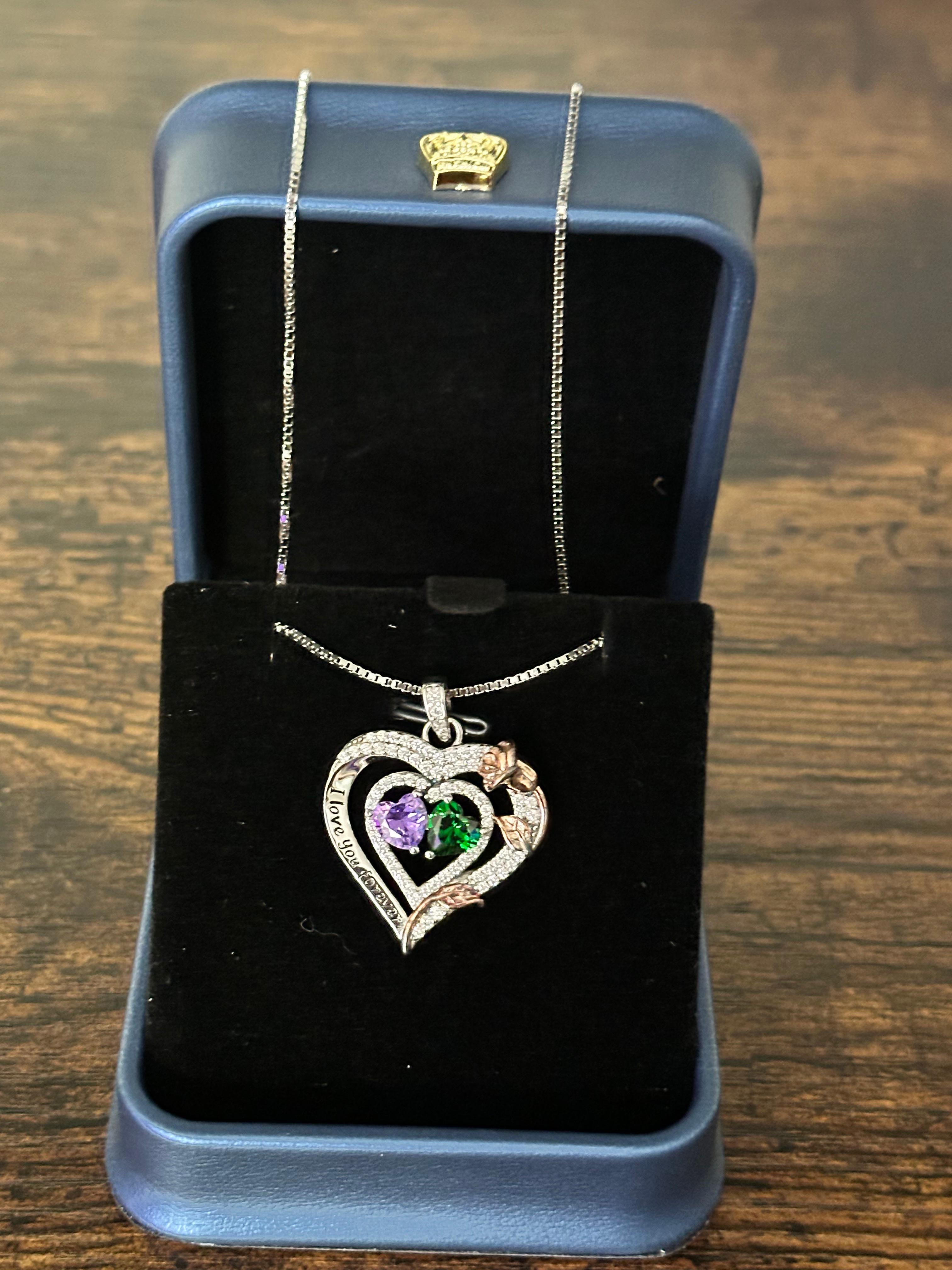 Sterling Silver Heart Necklace - photo 2
