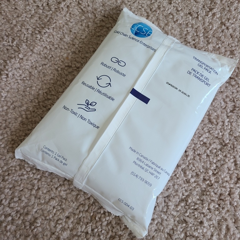 1 pc Food Grade Gel Pack (Refrigerant) (Stock: 10 pcs) - photo 4