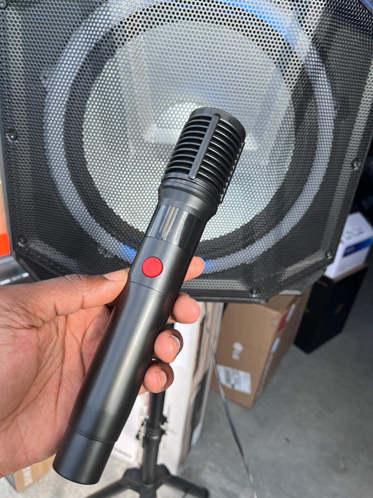 Pioneer PSX615 700W Karaoke Party Speaker + Mic, Tripod, Lights - photo 4