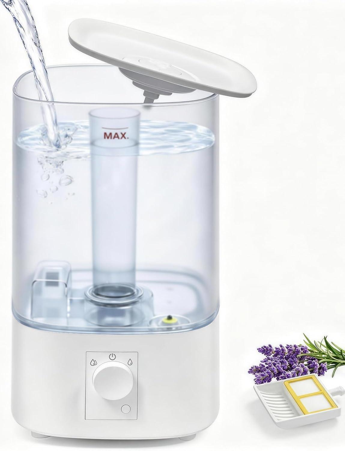 Humidifier, 4L Ultrasonic Cool Mist for Bedroom