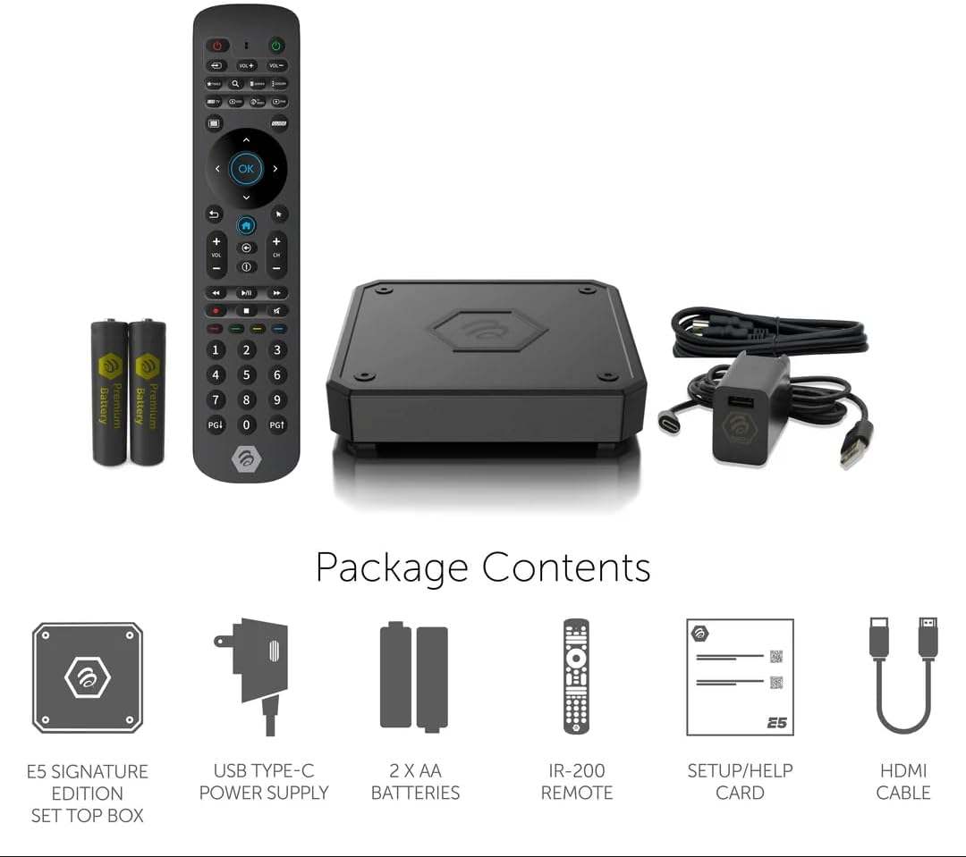 BuzzTV E5-SE Signature Edition 4K Streaming Player - photo 3