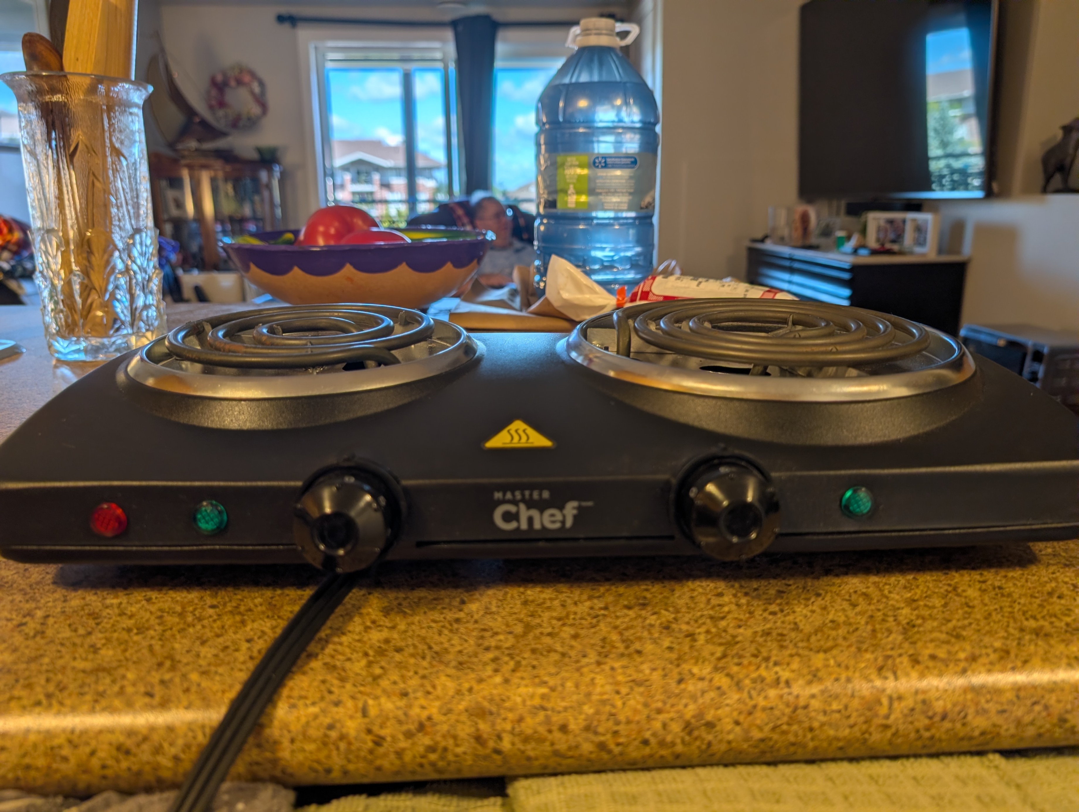 MASTER Chef Double Burner Hot Plate - photo 2