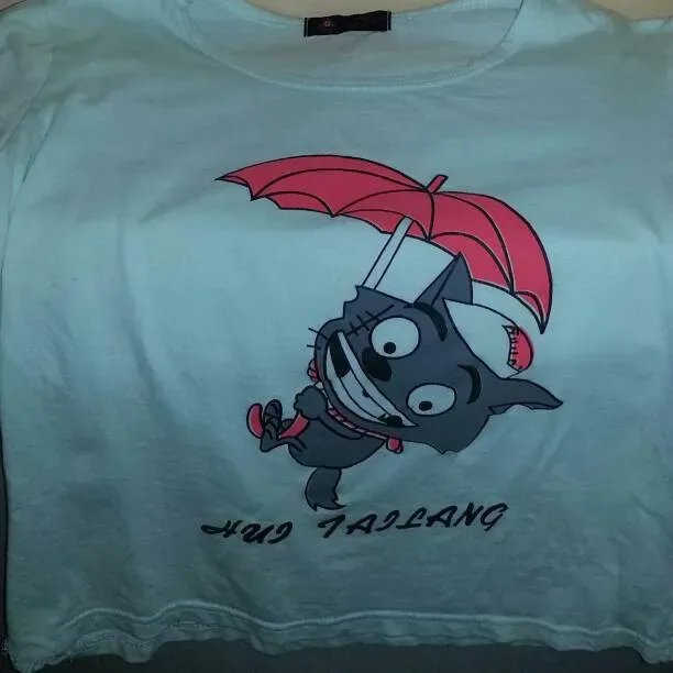 Hui Tailang (Wolffy) Cartoon Vintage T-Shirt EUC -- Says XXL ... - photo 3