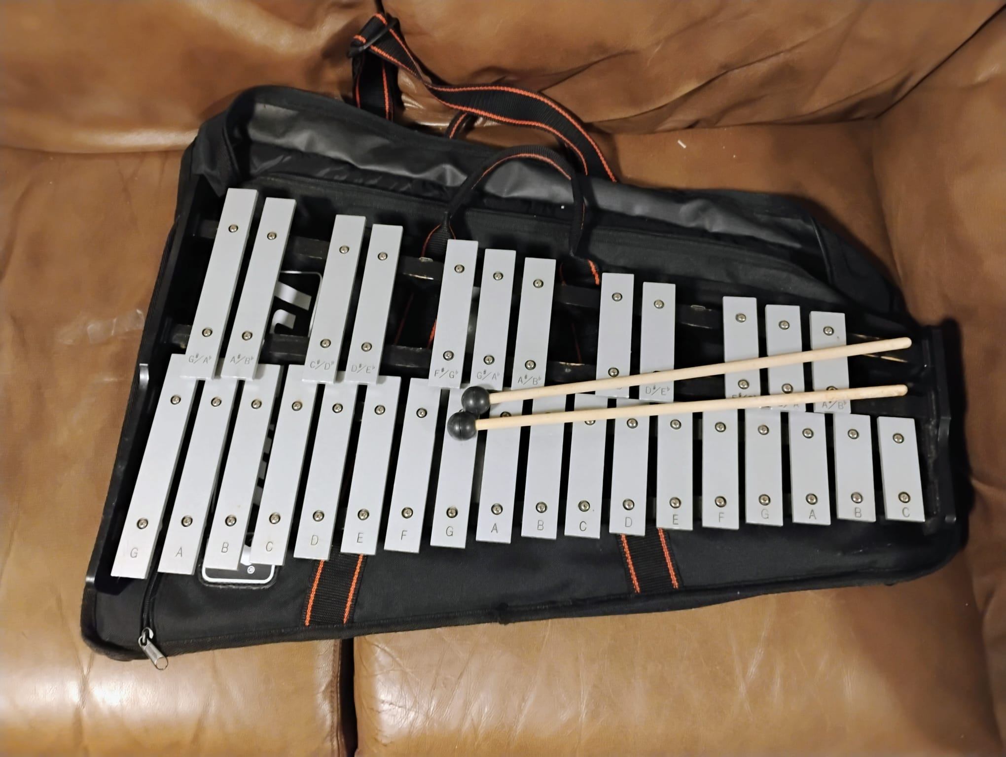 Ludwig 32-Key Xylophone with Case & Stand Accessories
