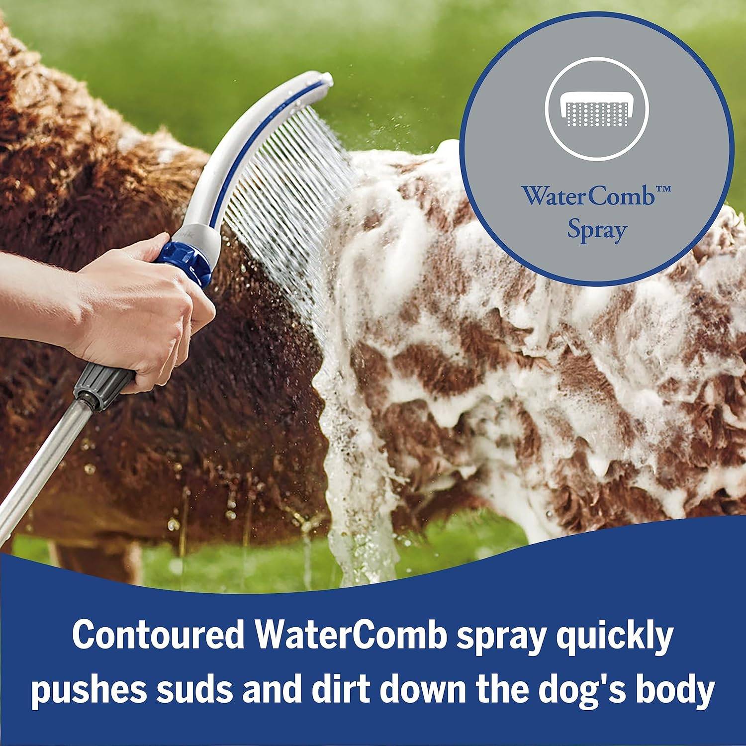 Waterpik Pet Wand PRO Dog Shower Attachment PPR-252E